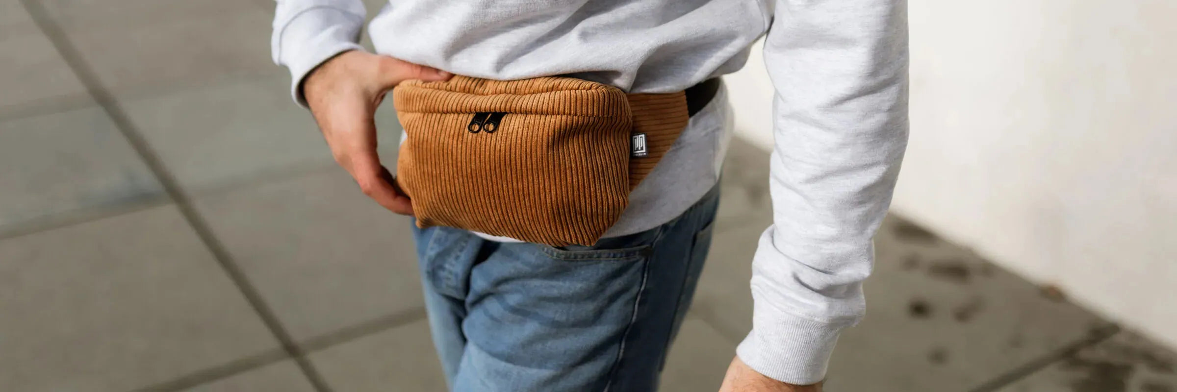 Bauchtasche Braun