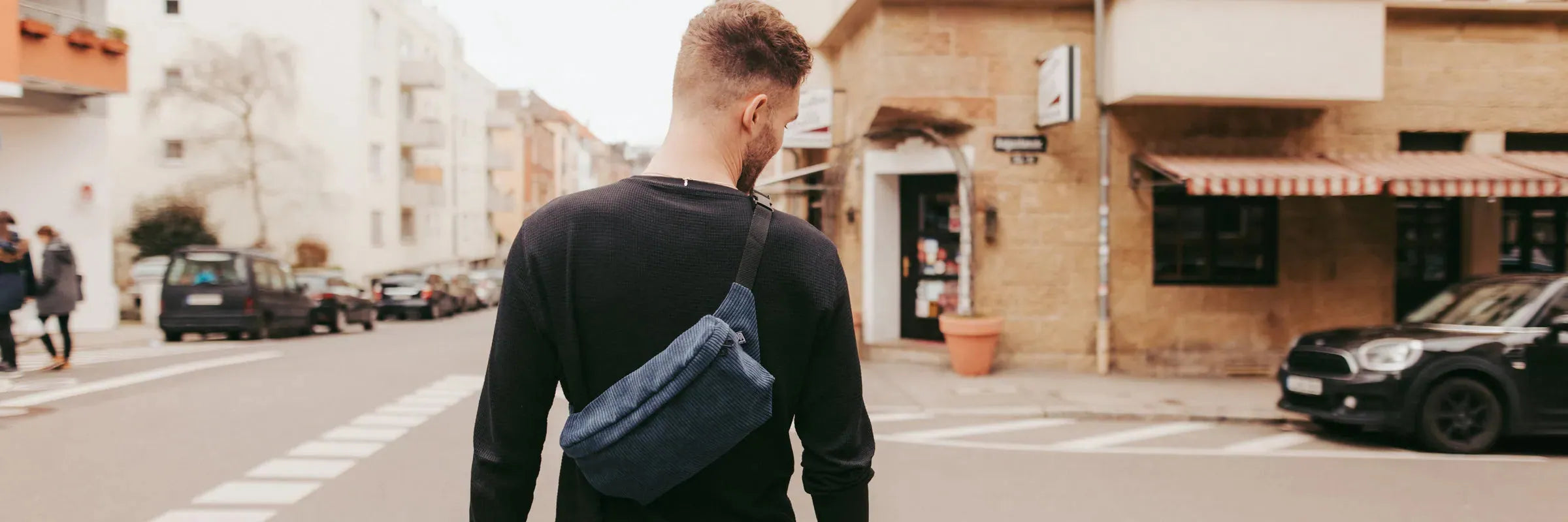 Bauchtasche Blau