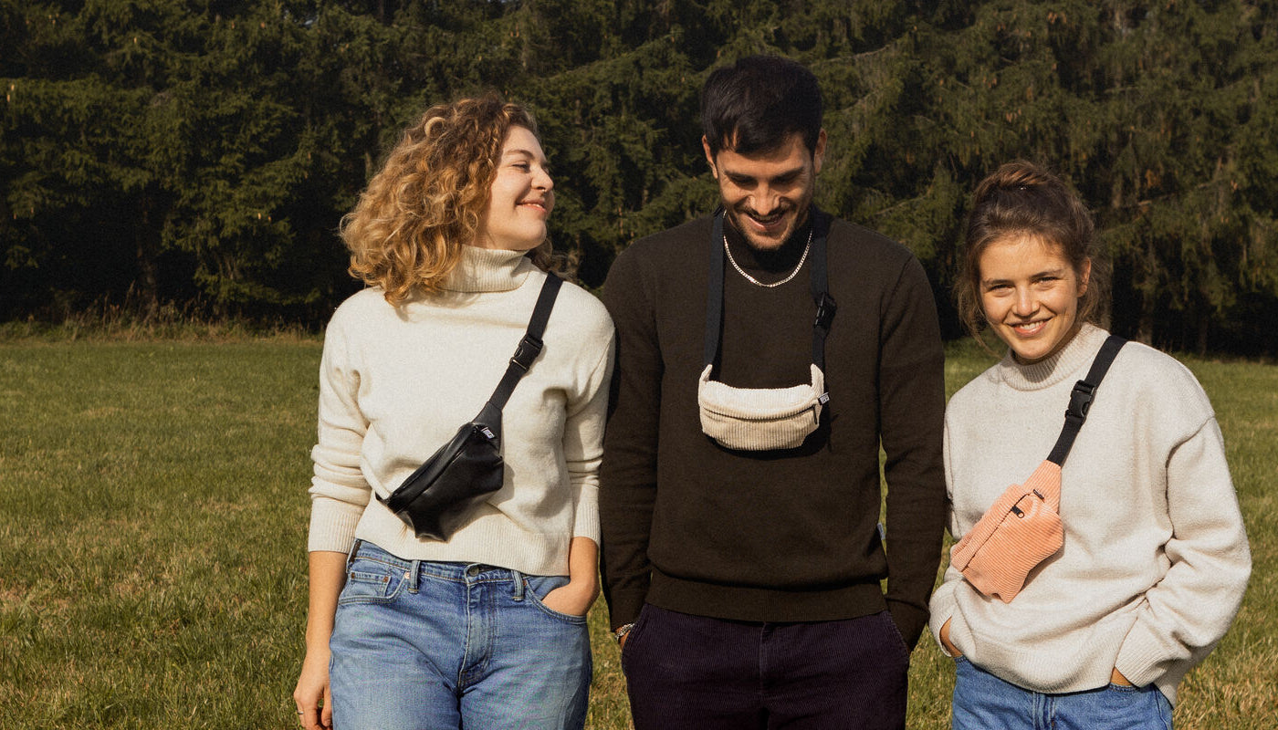 Bauchtasche Eckig klein