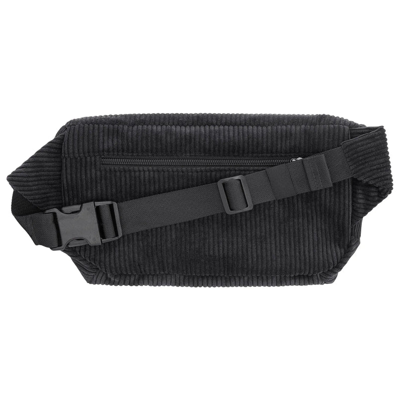 Bauchtasche groß, Cord schwarz Rückseite (1) #farbe_schwarz