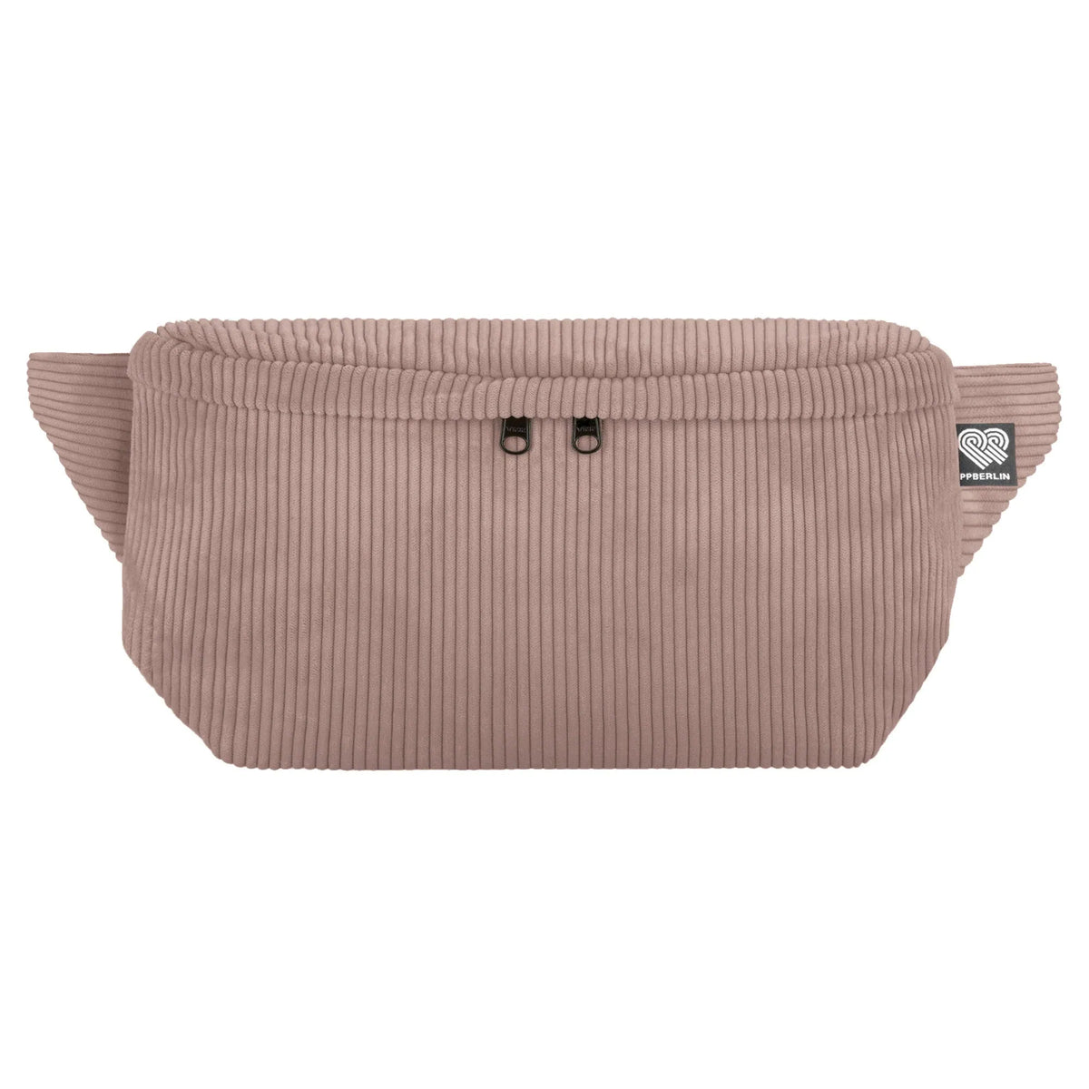Bauchtasche groß, Cord Taupe Vorderansicht (0) #farbe_Taupe