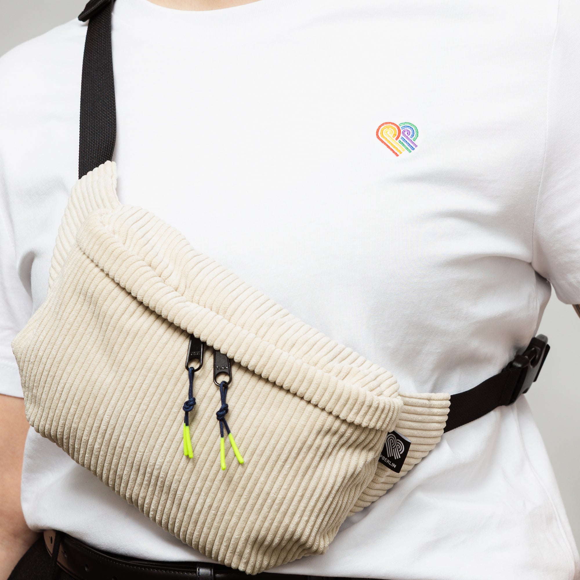 Zipper Puller in Navy/Neongelb (2 Stück) Detail (1) #farbe_navy/Neongelb