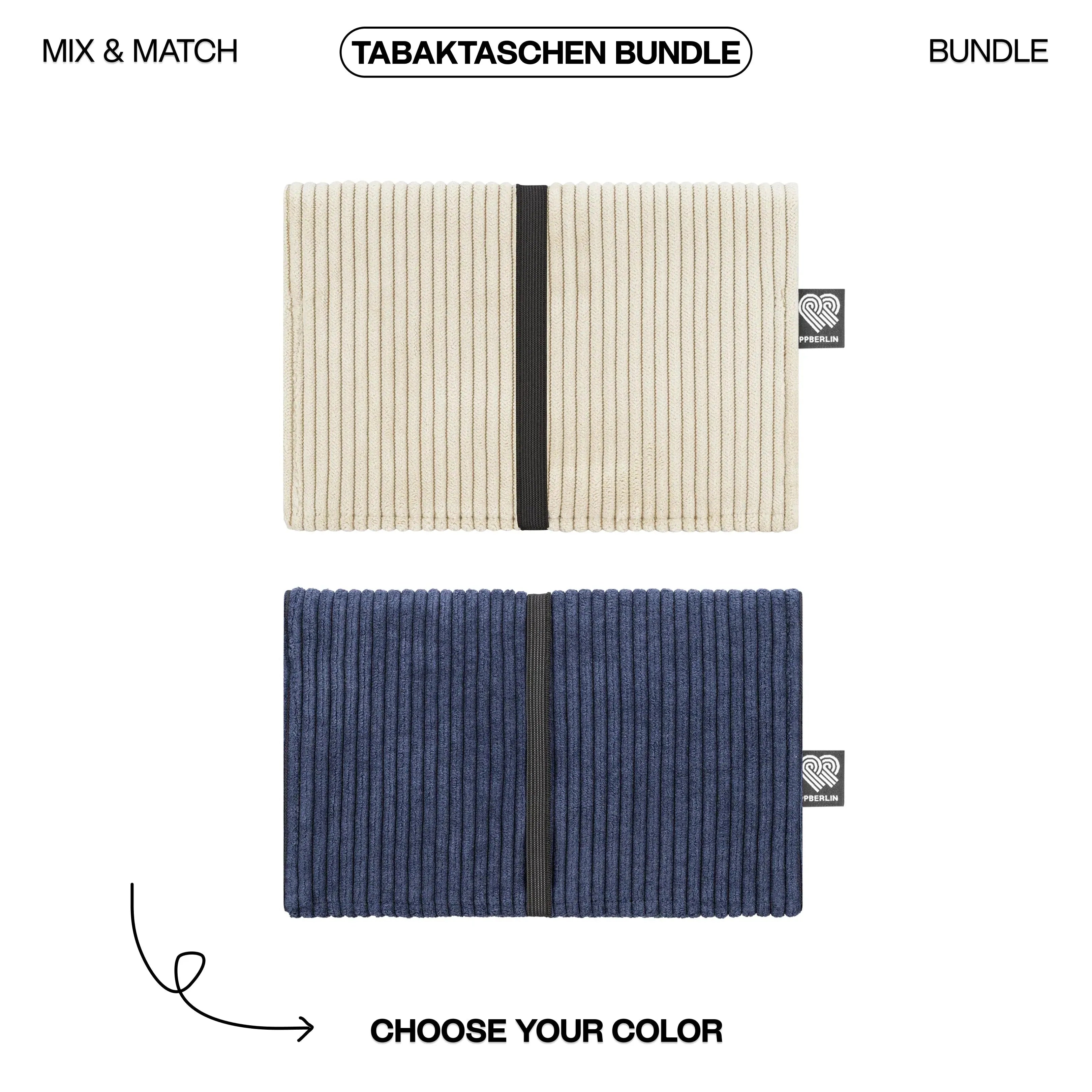 Tabaktaschen Bundle "Duo"