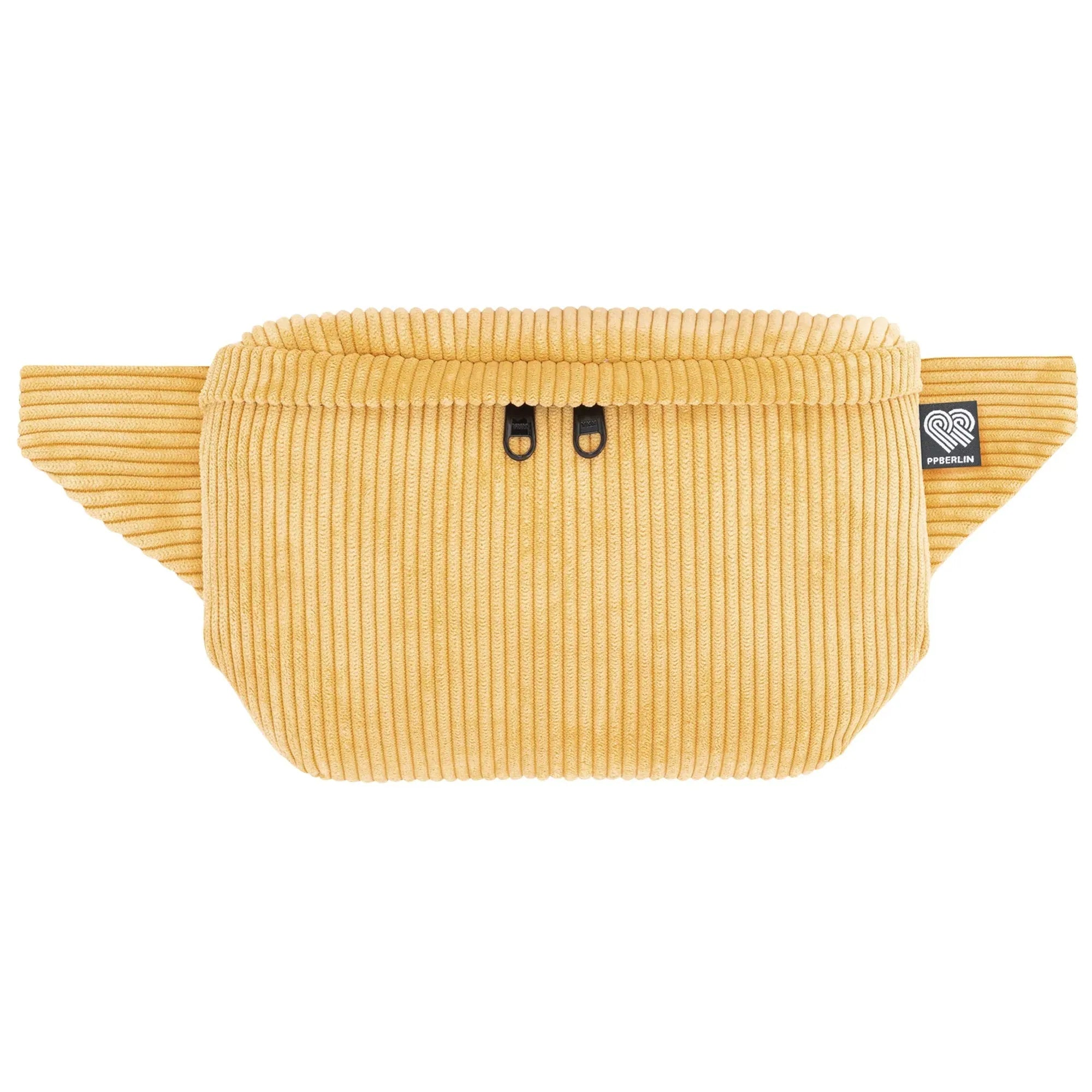 Bauchtasche eckig, Cord Currygelb Vorderansicht (0) #farbe_currygelb