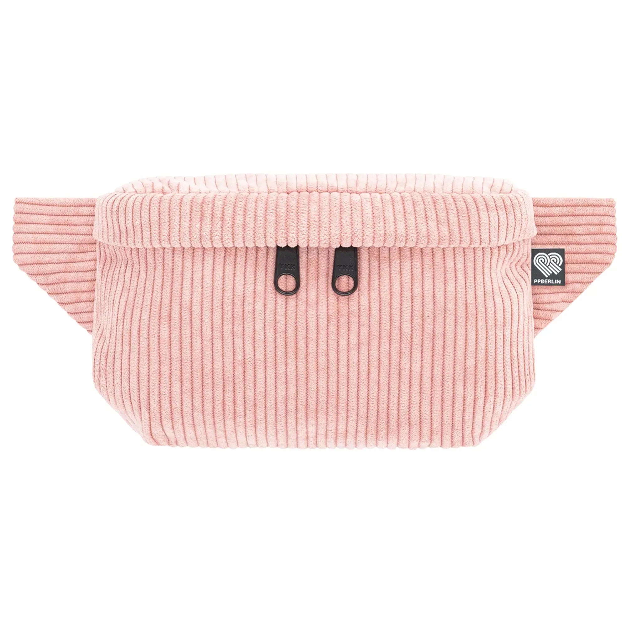 Bauchtasche Eckig klein, Cord Rosa Vorderansicht (0) #farbe_Rosa