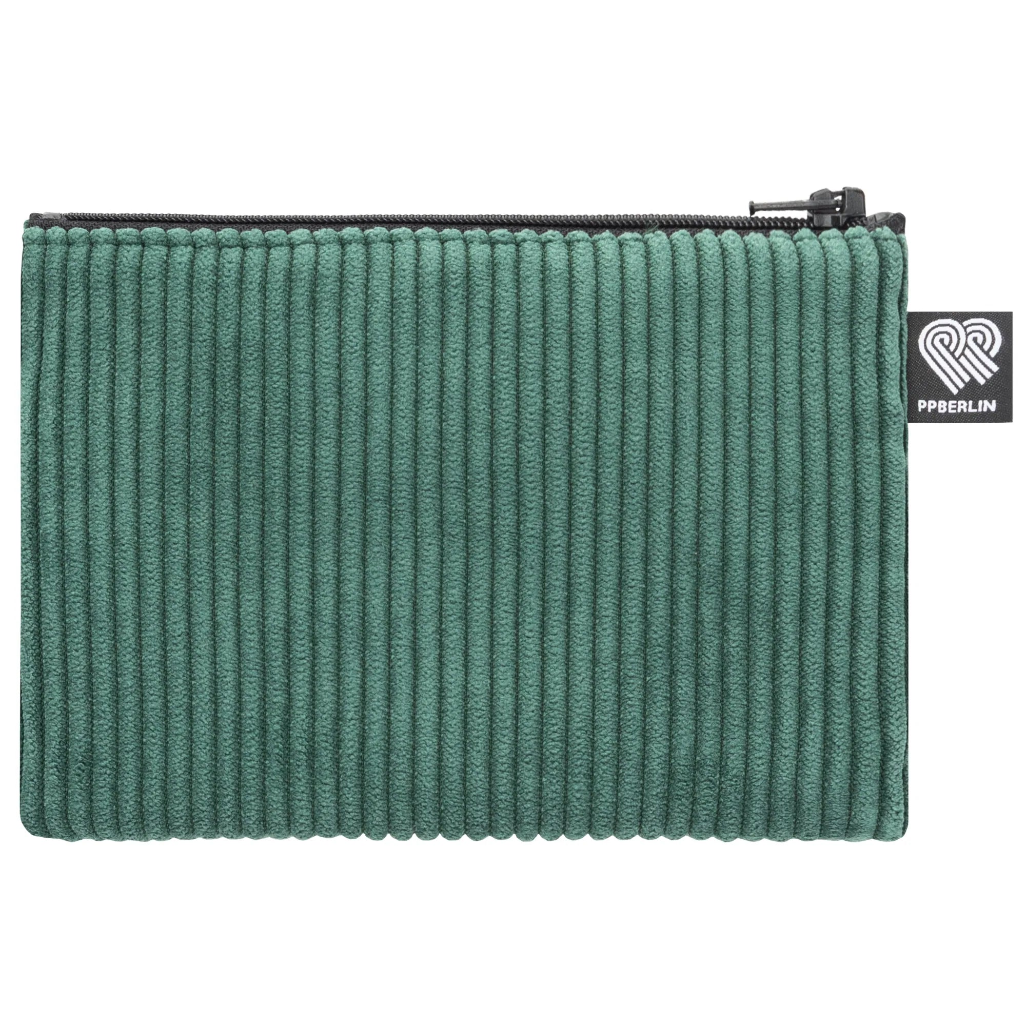 Etui medium, Cord Grün Vorderansicht (0) #farbe_Grün