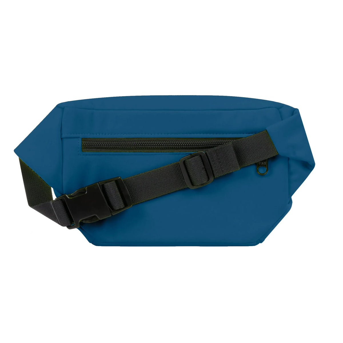 Bauchtasche eckig, Softshell Petrol Rückansicht (1) #farbe_petrol