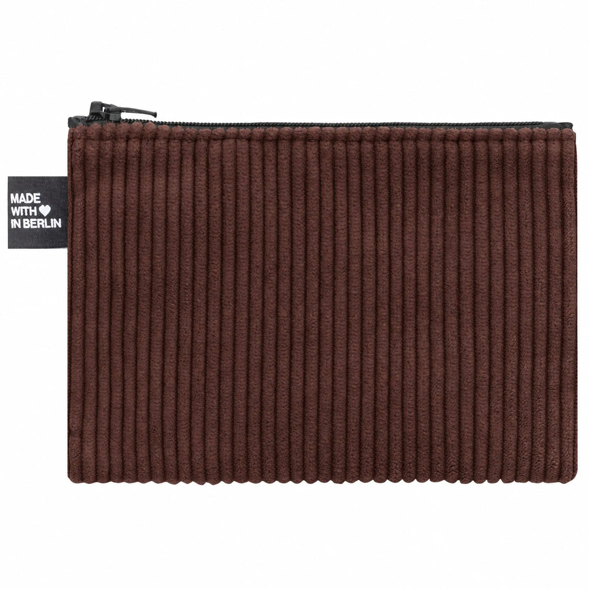 Etui medium, Cord Dunkelbraun Rückansicht (1) #farbe_Dunkelbraun