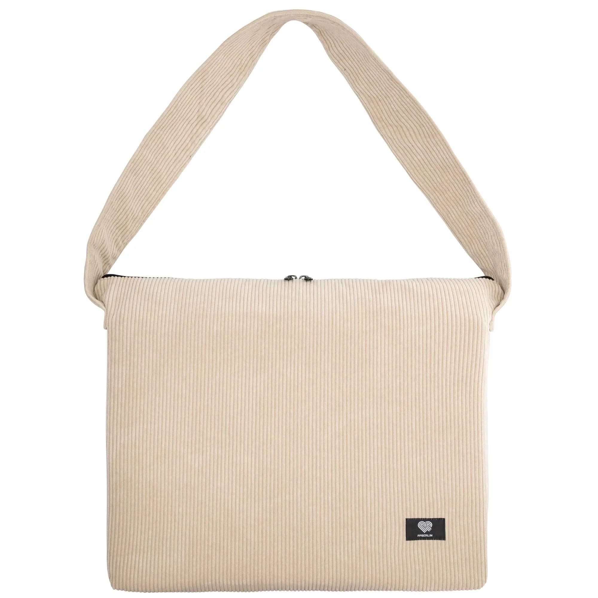 Tragetasche groß Cord Beige Vorderansicht (0) #farbe_Beige