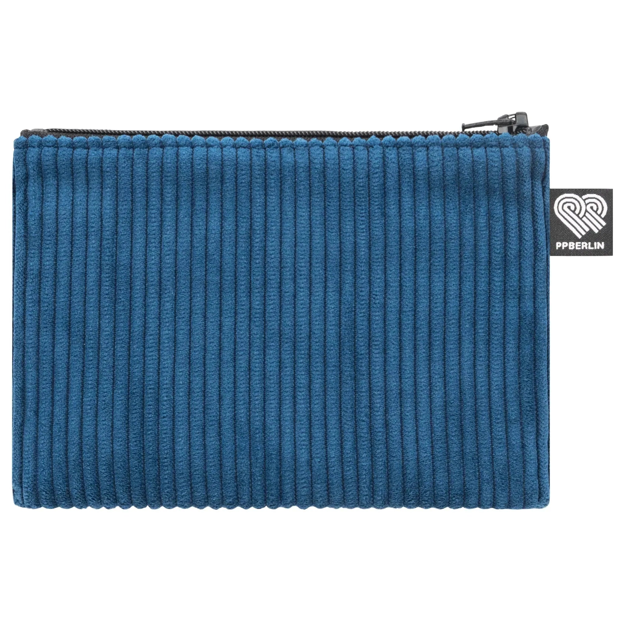 Etui medium, Cord Blau Vorderansicht (0) #farbe_Blau