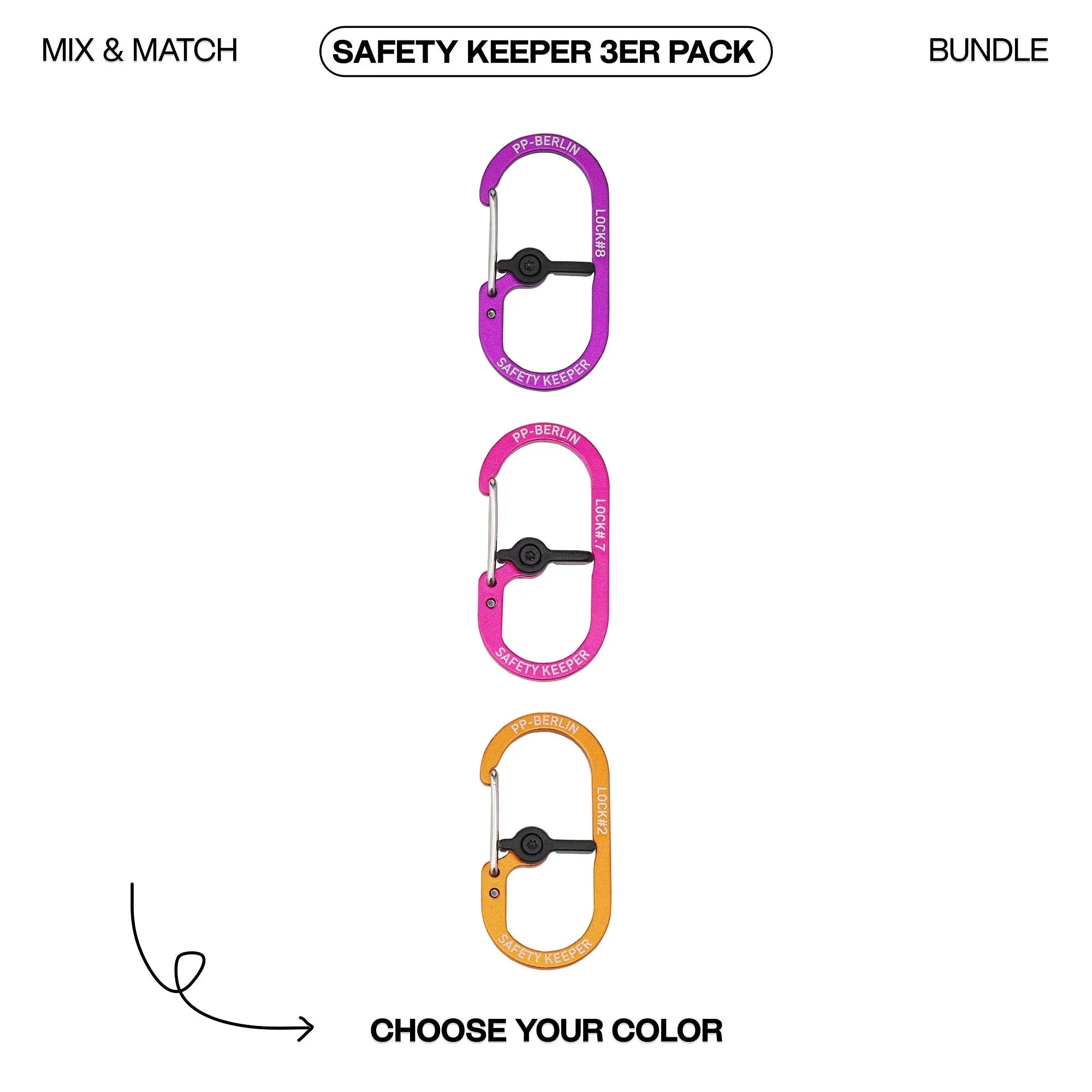 Safety Keeper Bundle (3er Pack)