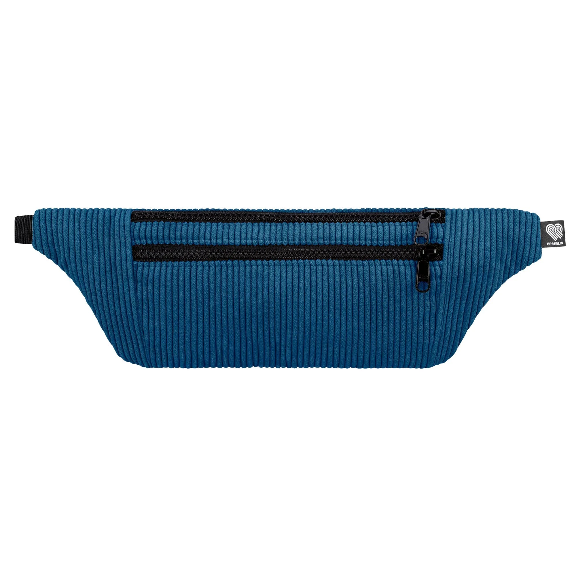 Bauchtasche flach, Cord blau (0) #farbe_blau