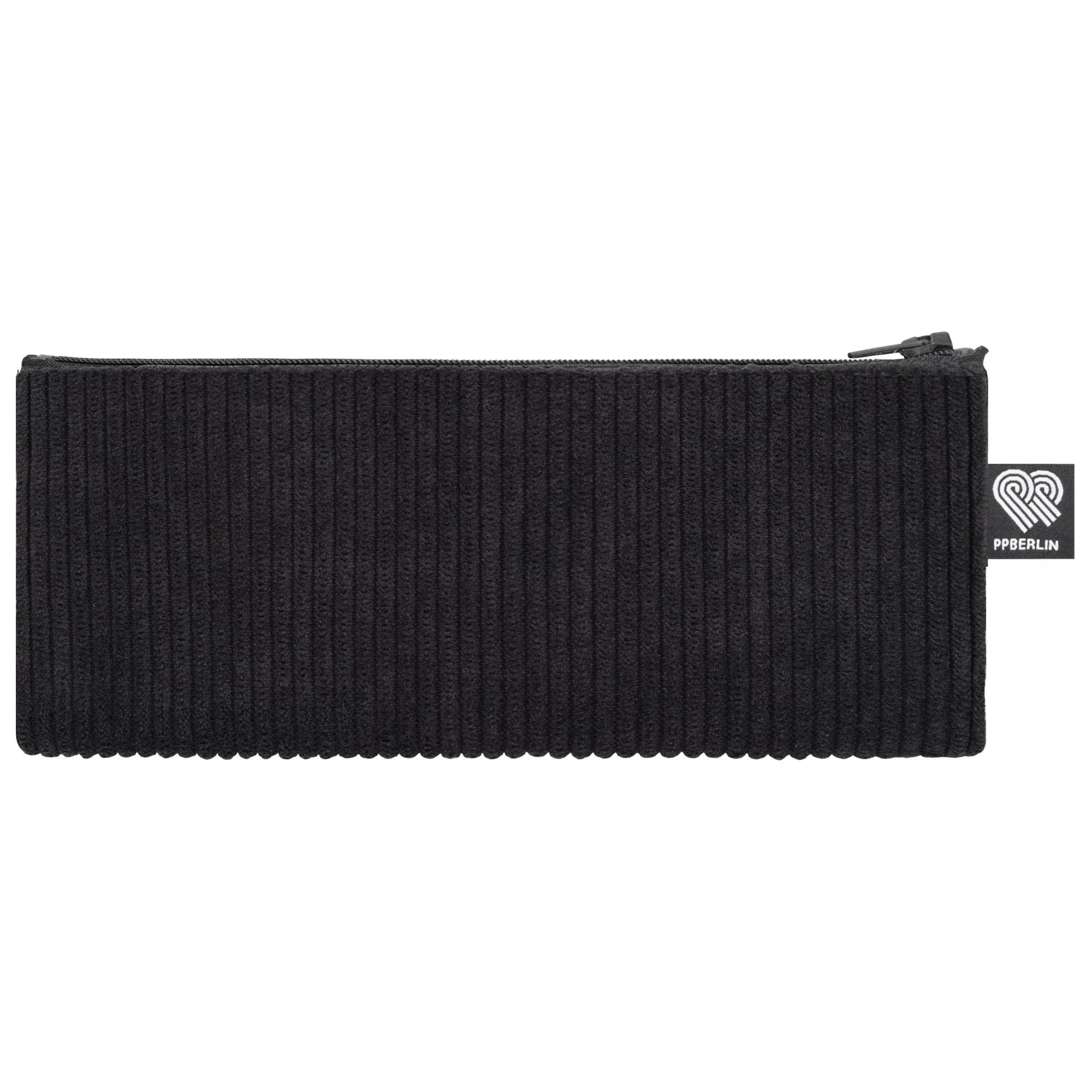Etui lang, Cord Schwarz Vorderansicht (0) #farbe_Schwarz