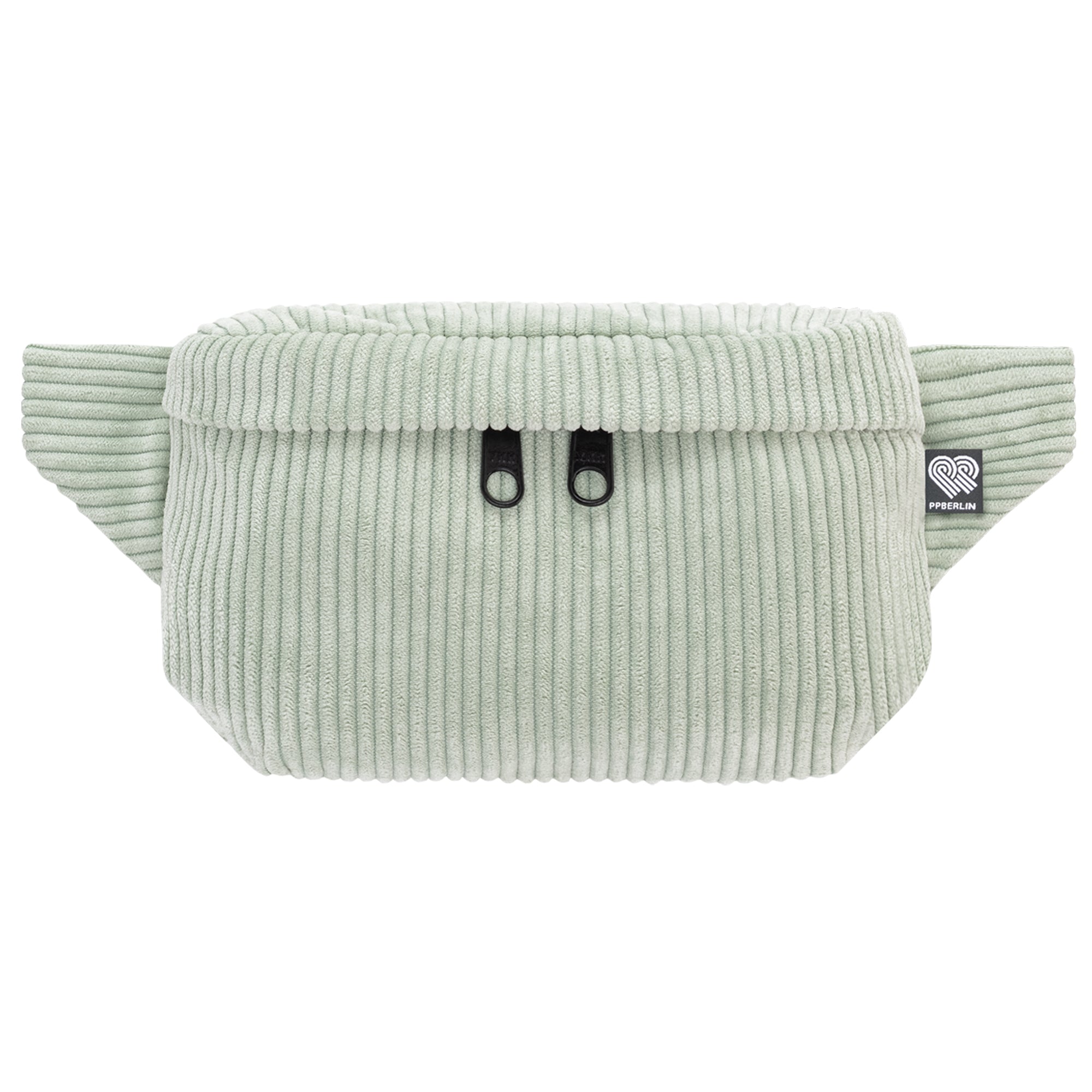 Bauchtasche Eckig klein, Cord Mint Vorderansicht (0) #farbe_Mint