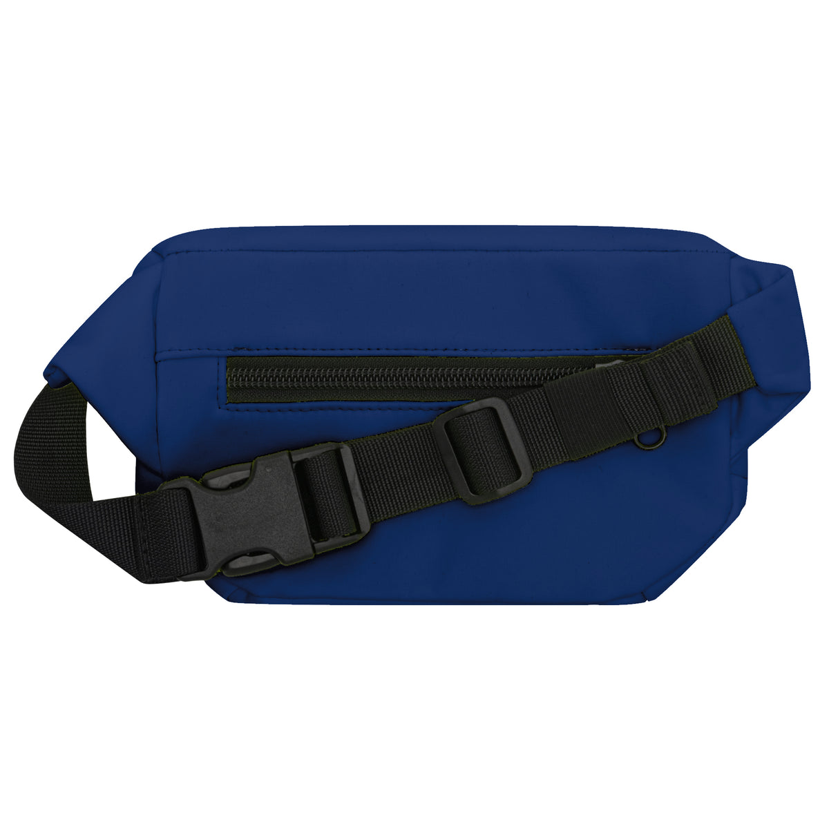 Bauchtasche Eckig klein, Softshell Blau Rückansicht (1) #farbe_blau