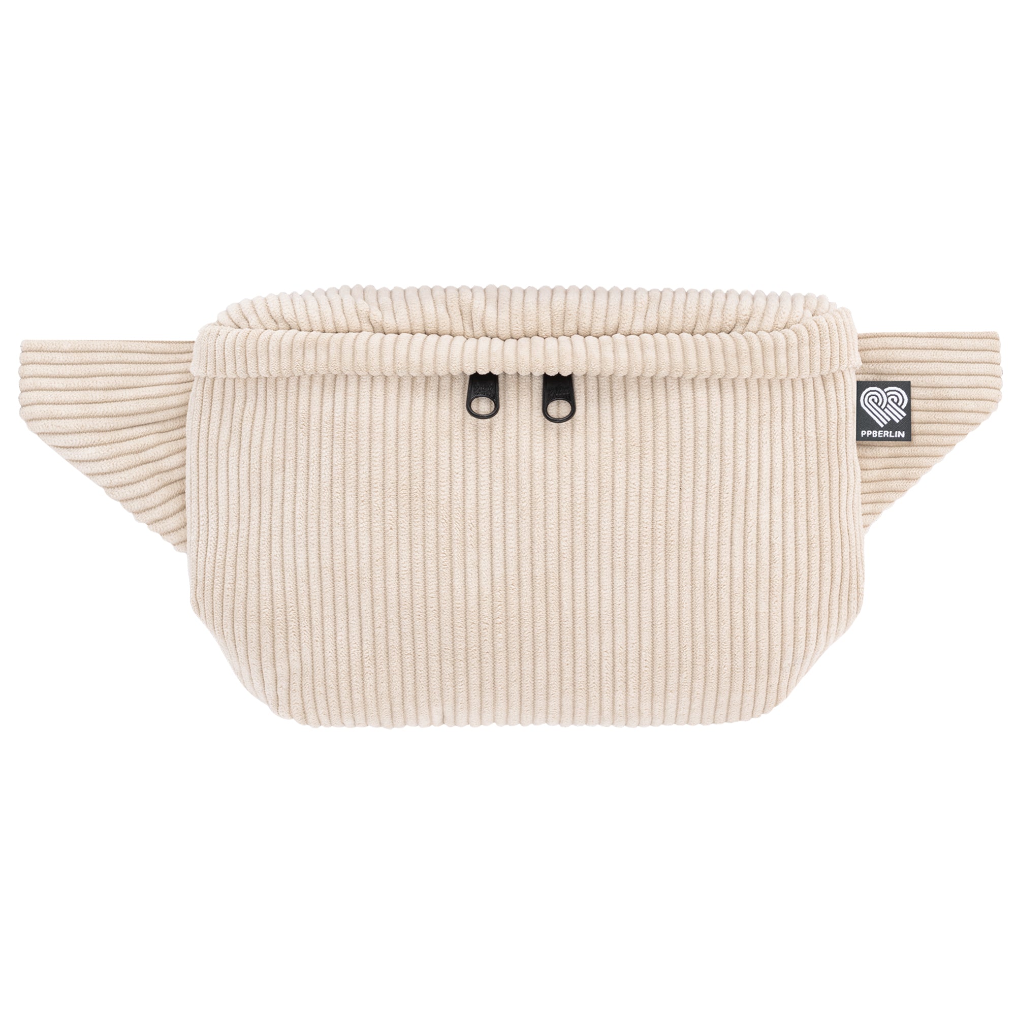 Bauchtasche eckig, Vorderseite, Cord beige (0) #farbe_beige