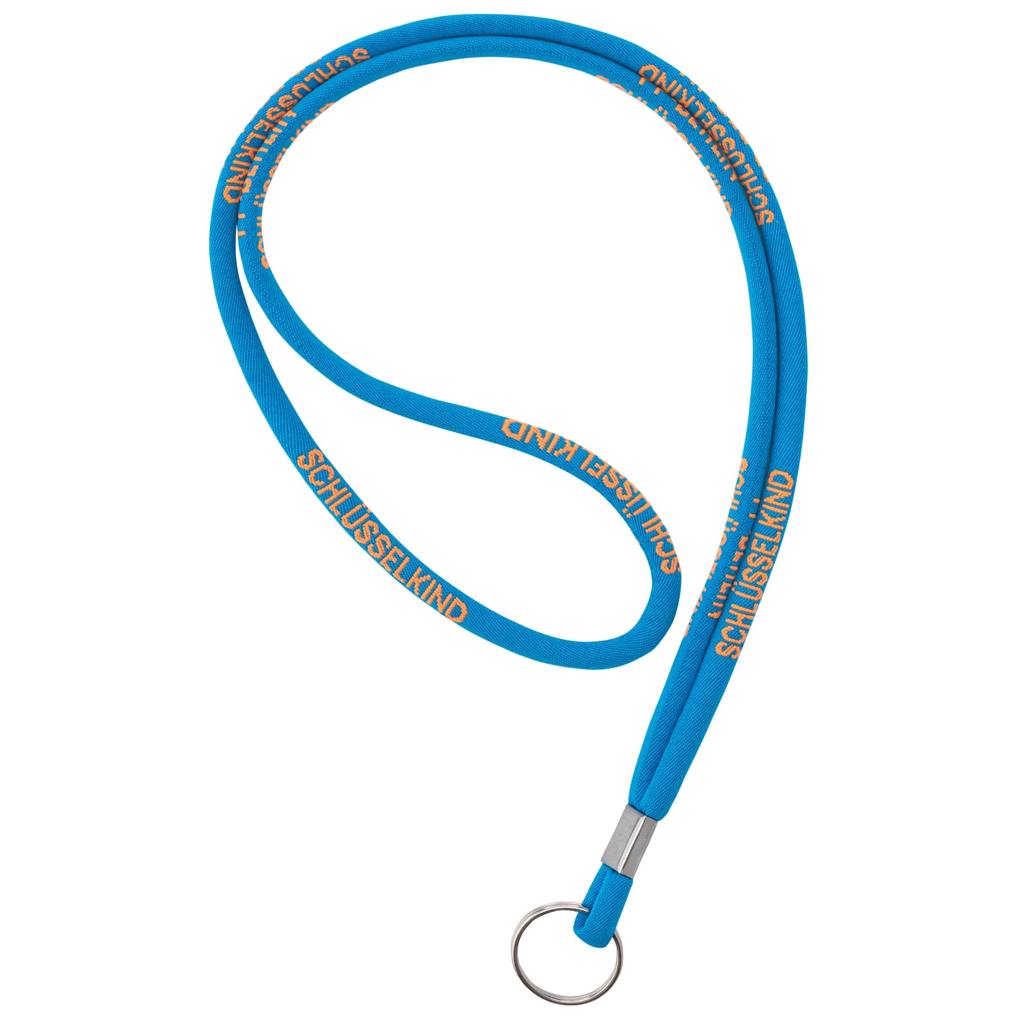 Lanyard Azurblau (2) #farbe_azurblau
