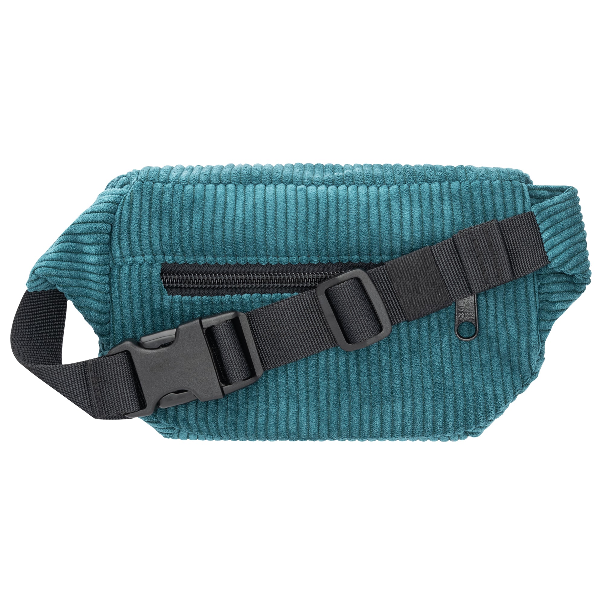 Bauchtasche Eckig klein, Cord petrol (1) #farbe_petrol