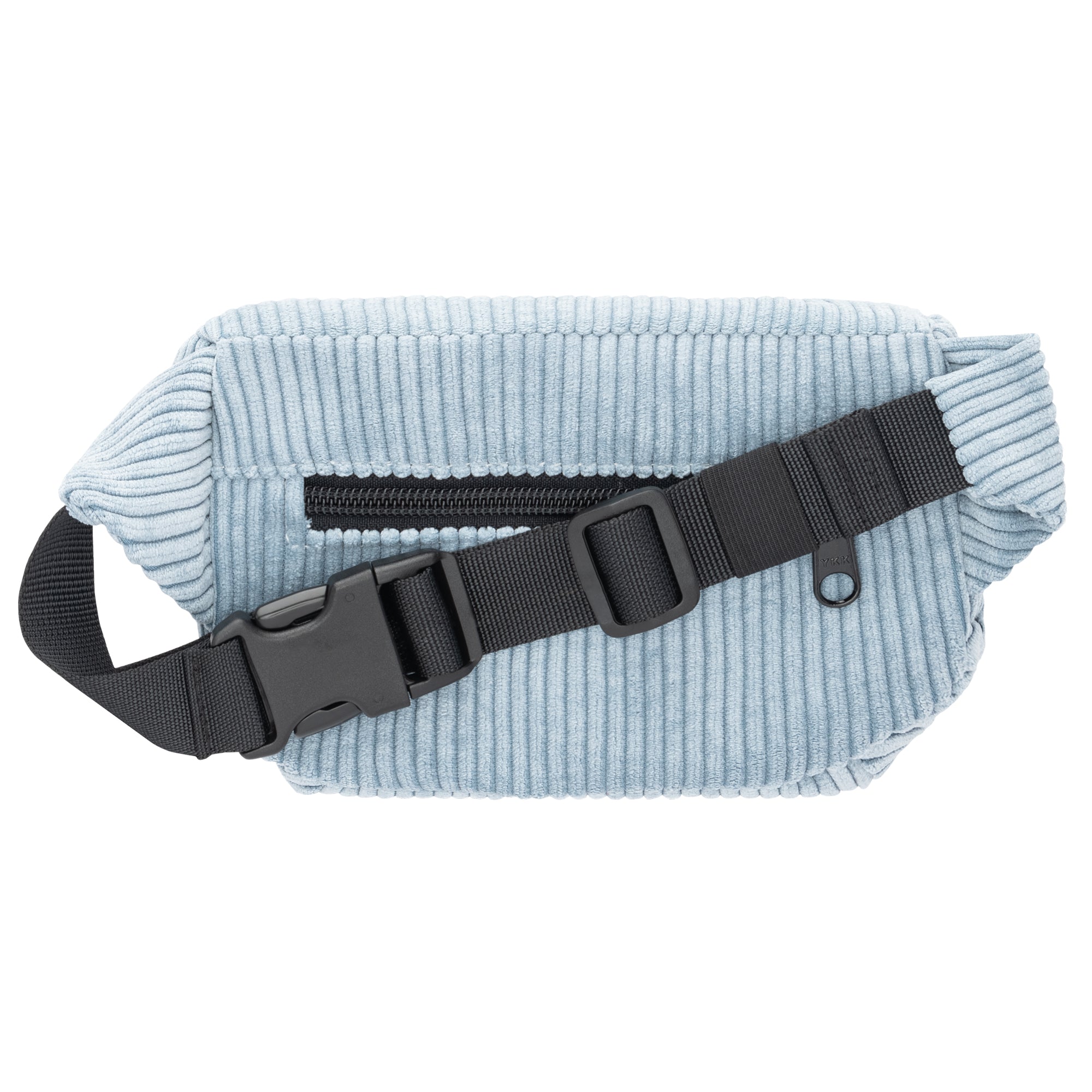 Bauchtasche Eckig klein, Cord hellblau (1) #farbe_hellblau