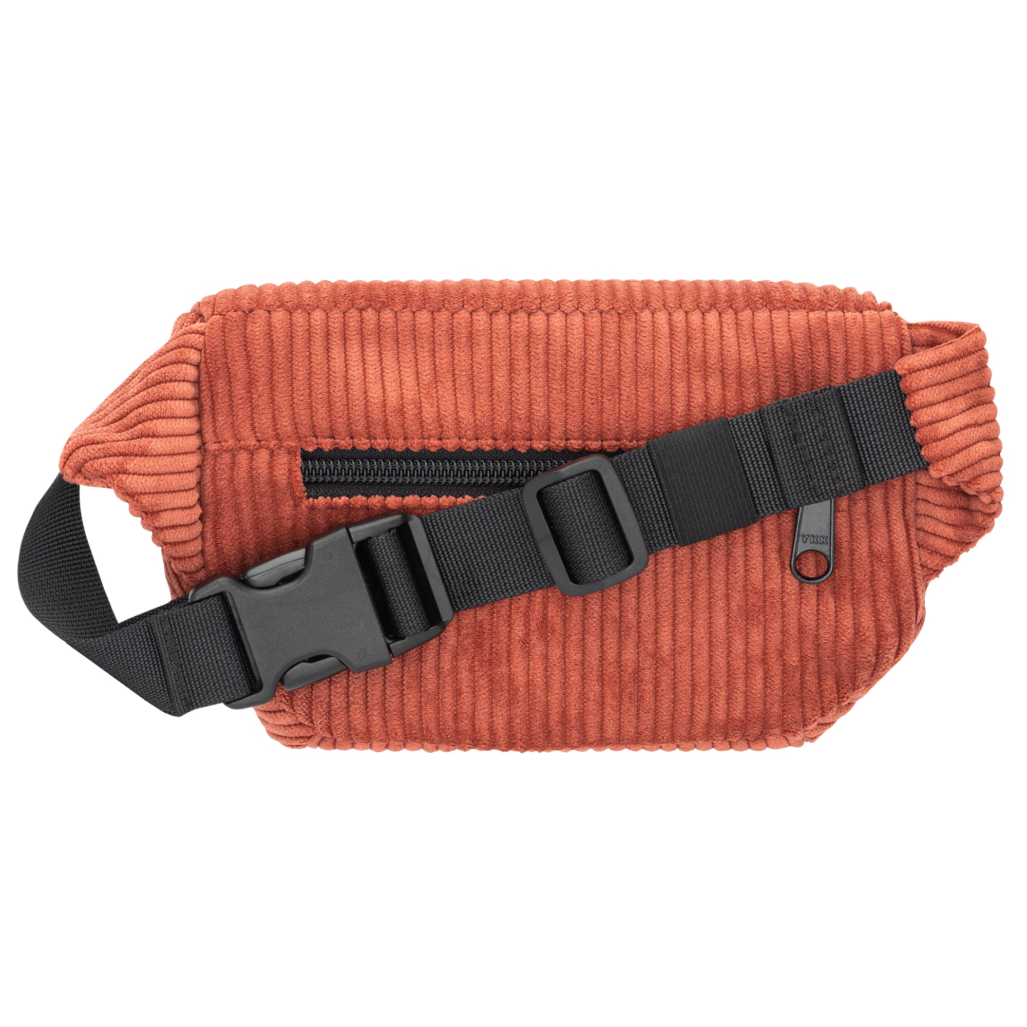 Bauchtasche Eckig klein, Cord blutorange (1) #farbe_blutorange