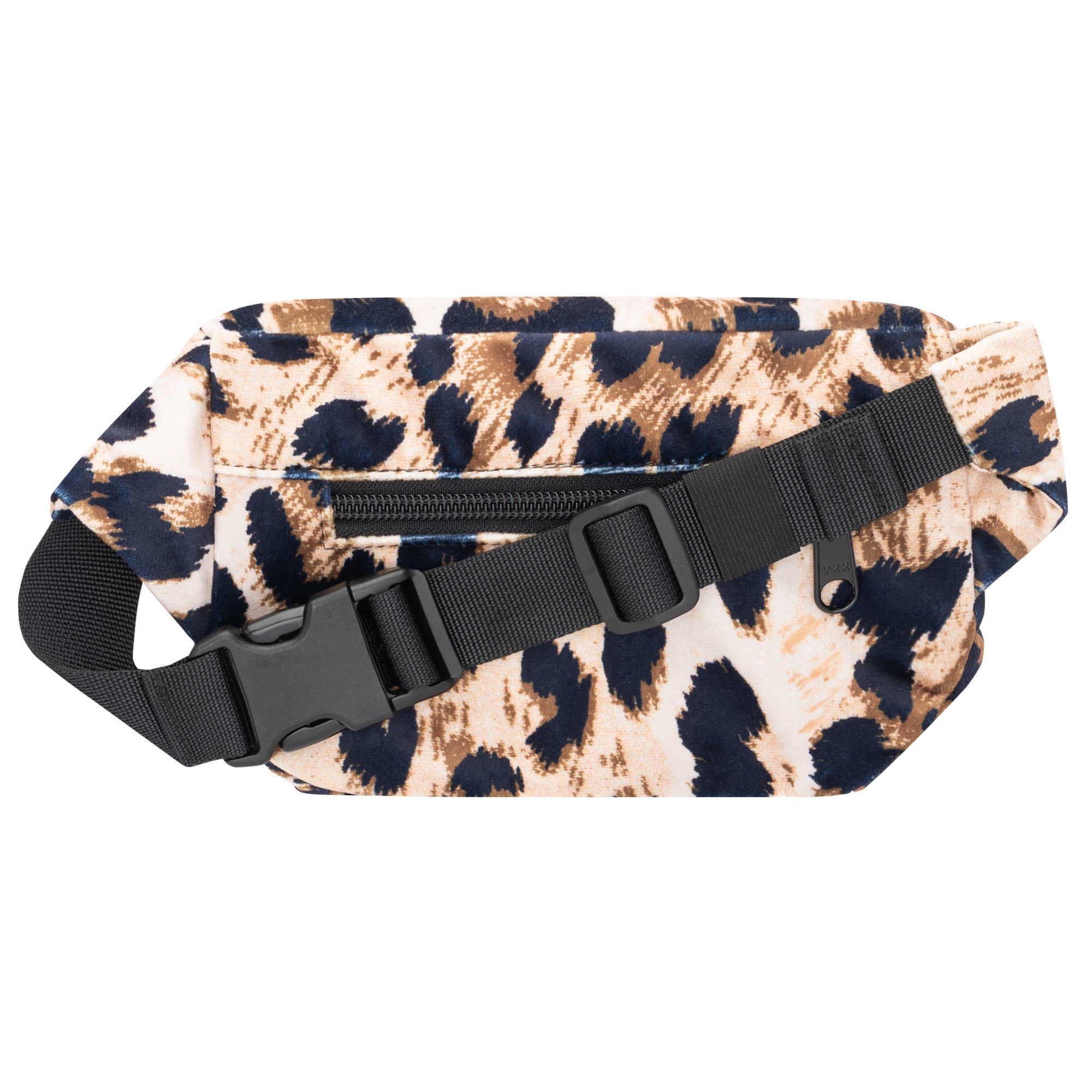 Bauchtasche Eckig klein, Samt (1) #farbe_leo