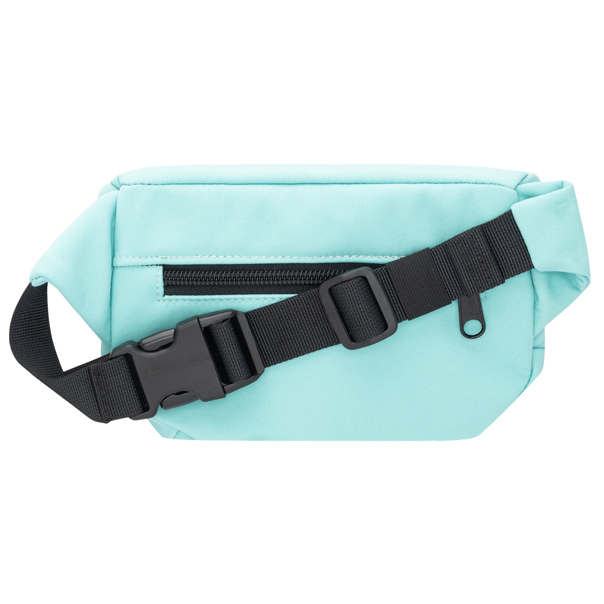 Bauchtasche Eckig klein, Softshell aquablau (1) #farbe_aquablau