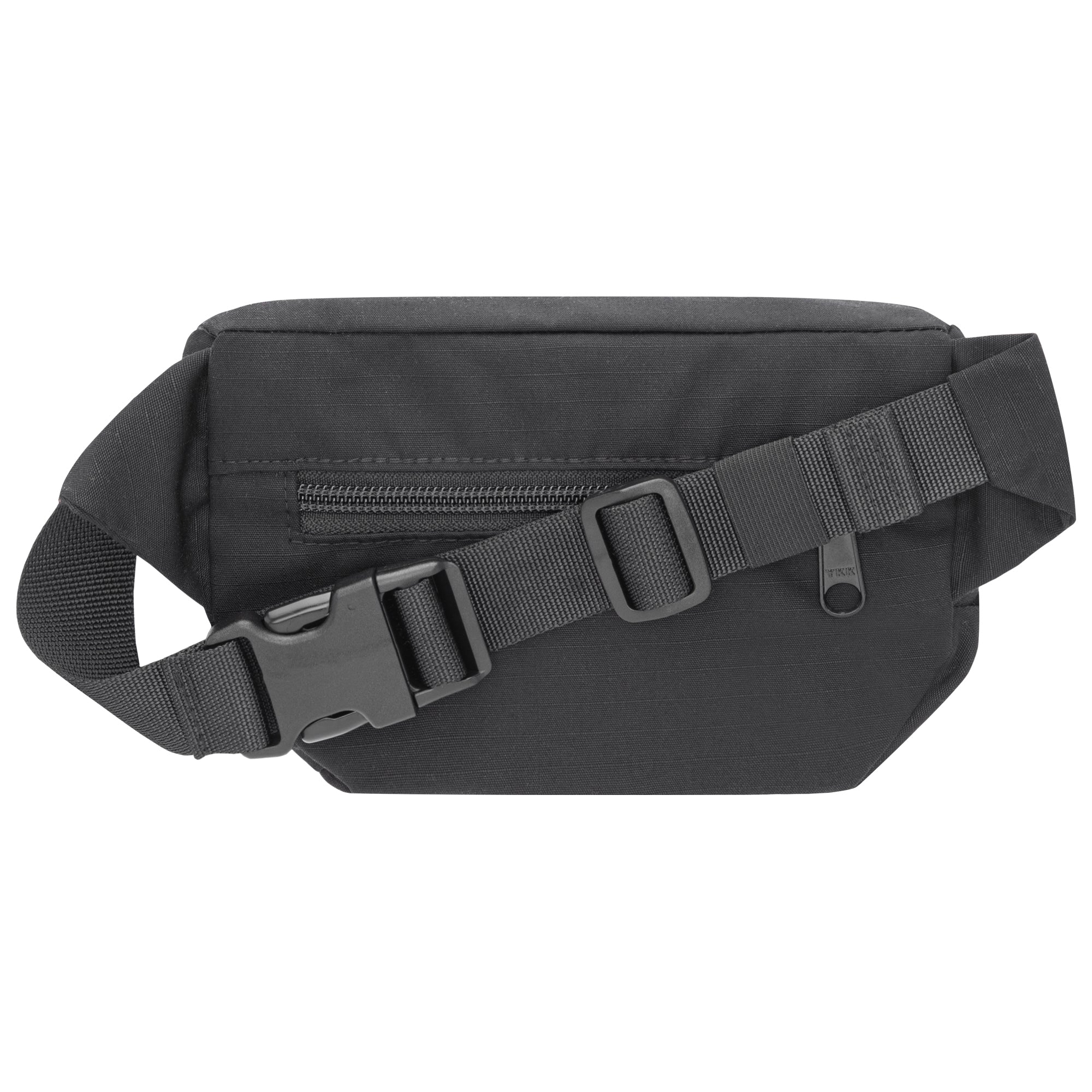 Bauchtasche Eckig klein Ripstop schwarz (1) #farbe_schwarz