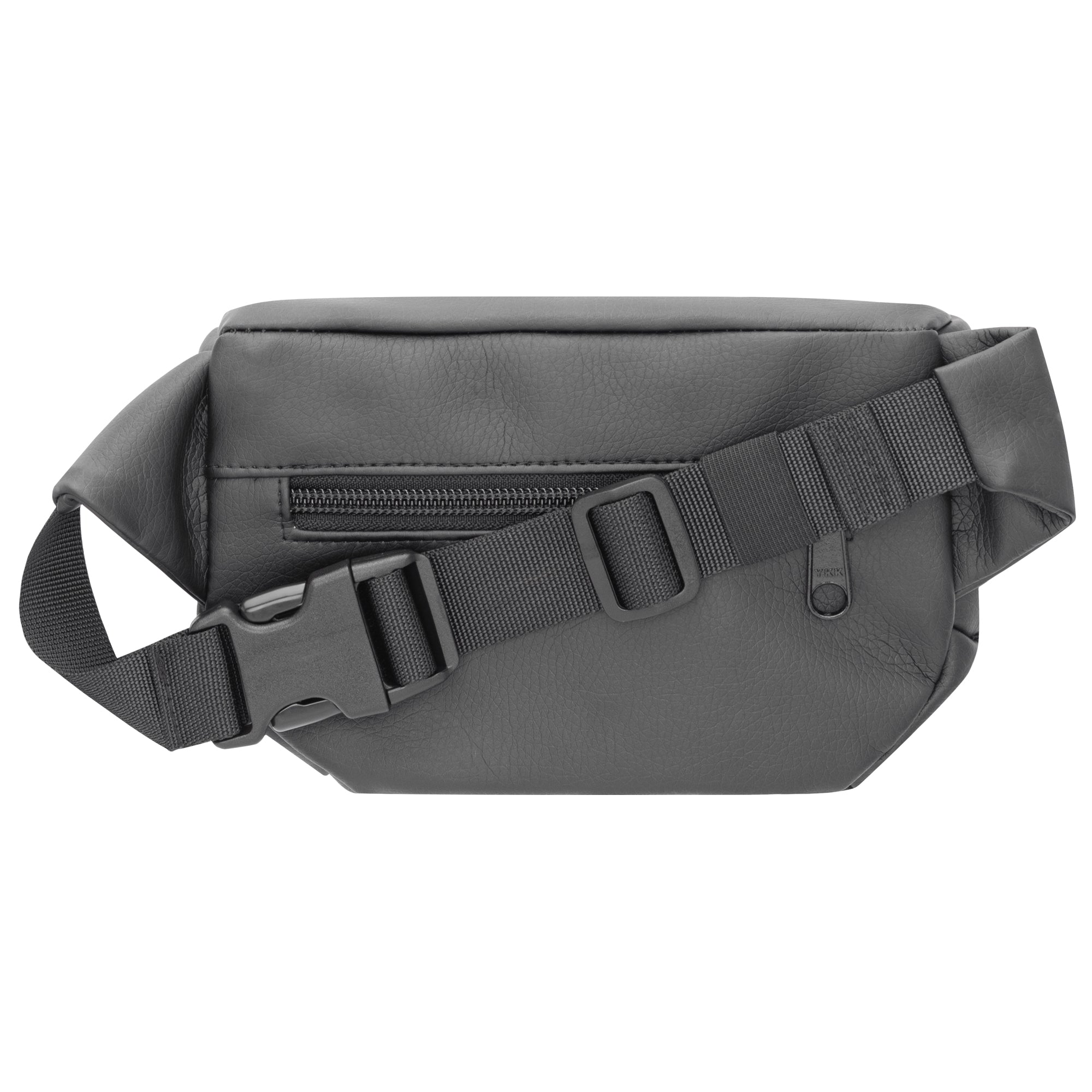 Bauchtasche Eckig klein, Kunstleder (1) #farbe_mattschwarz