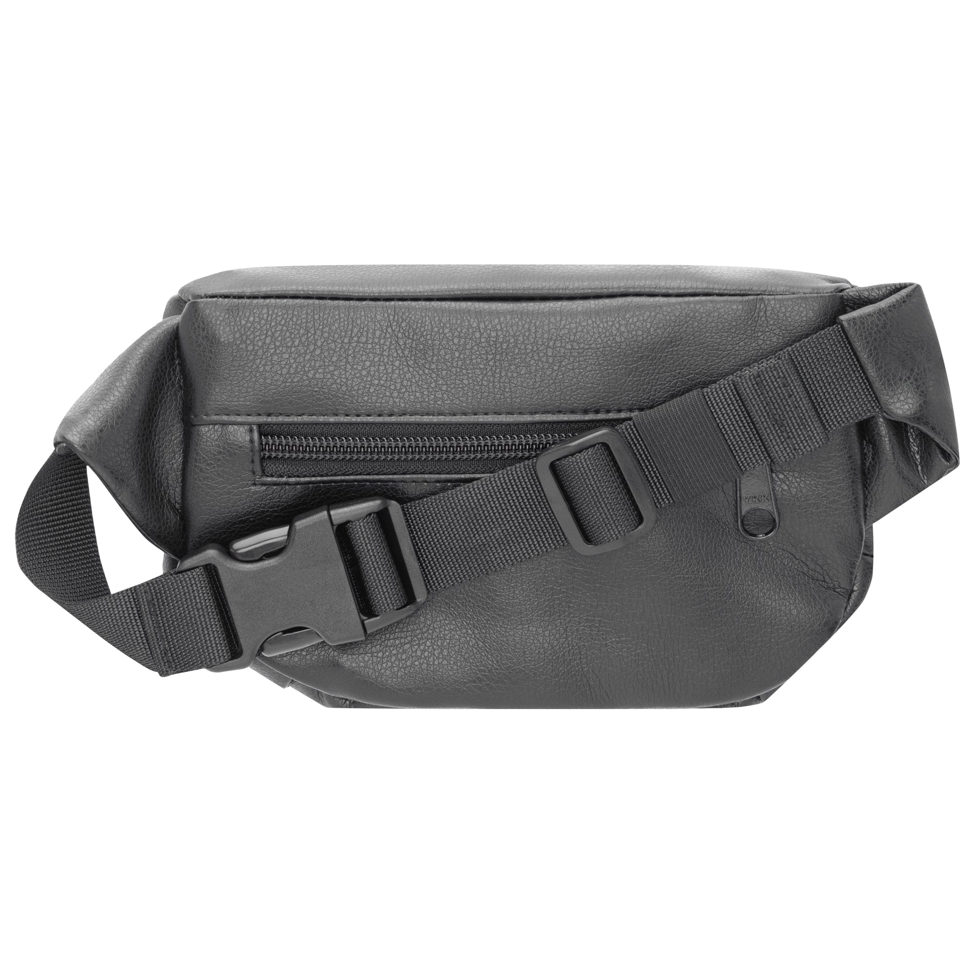 Bauchtasche Eckig klein, Kunstleder (1) #farbe_schwarz