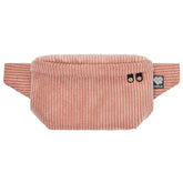 Bauchtasche Eckig klein, Cord rosa (0) #farbe_rosa