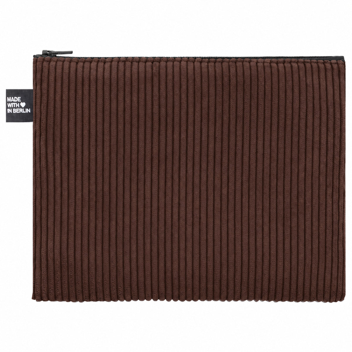 Etui Groß Cord Dunkelbraun Rückansicht (1) #farbe_Dunkelbraun