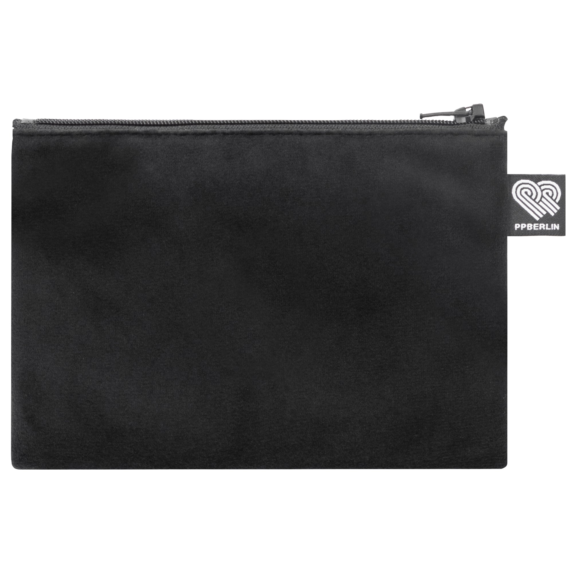 Etui medium, Samt Schwarz Vorderseite (0) #farbe_schwarz