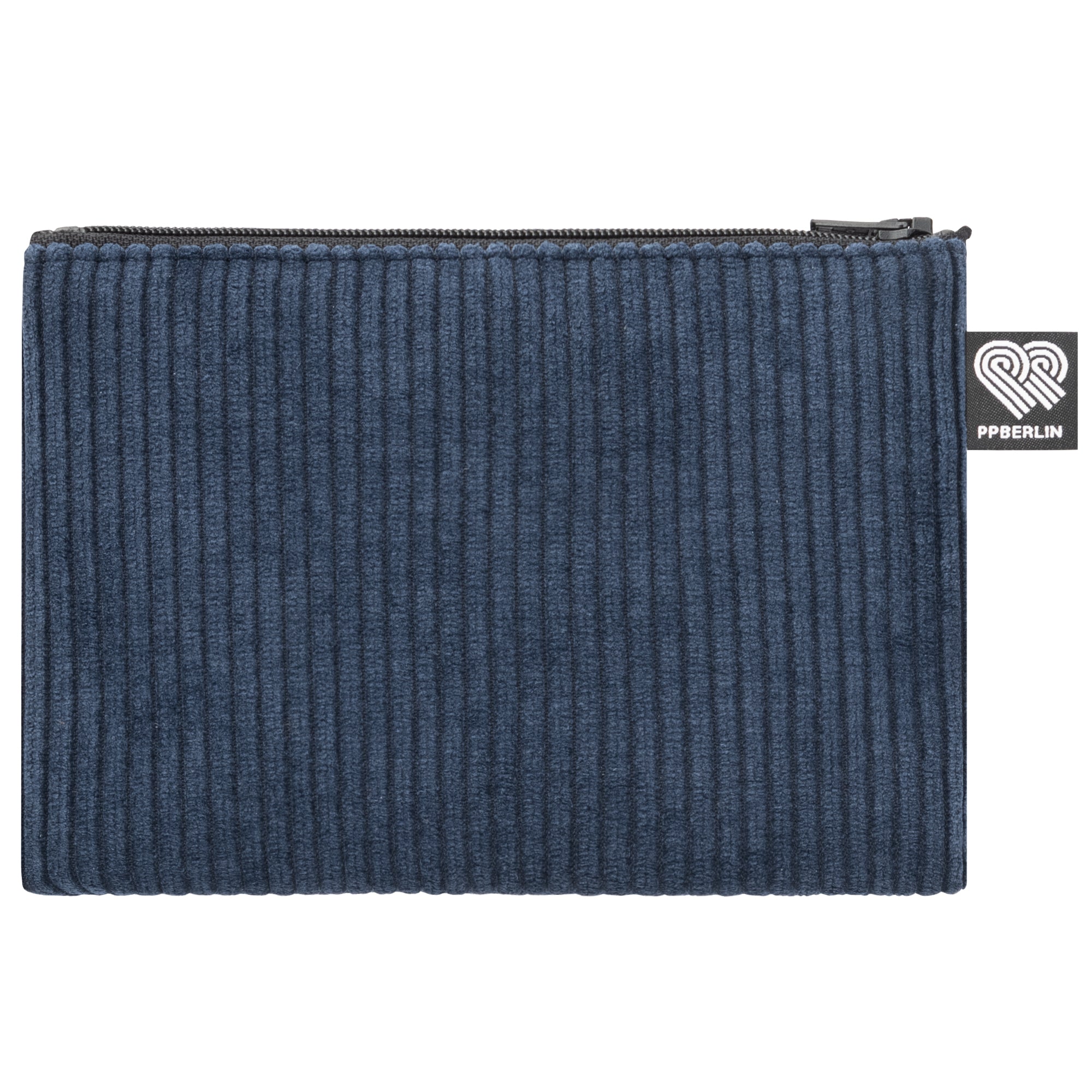 Etui medium, Cord Dunkelblau Vorderseite (0) #farbe_dunkelblau