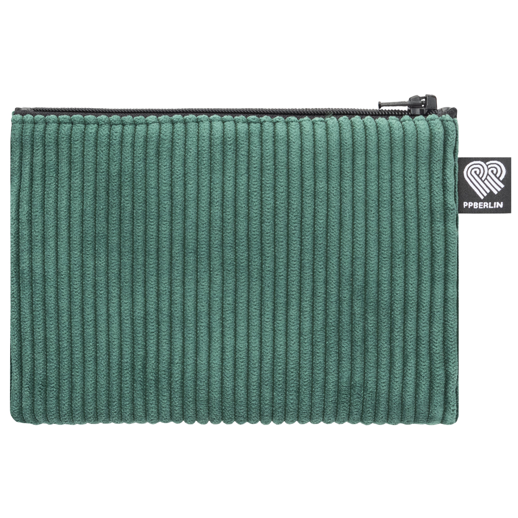 Etui medium, Cord Grün Vorderseite (0) #farbe_grün
