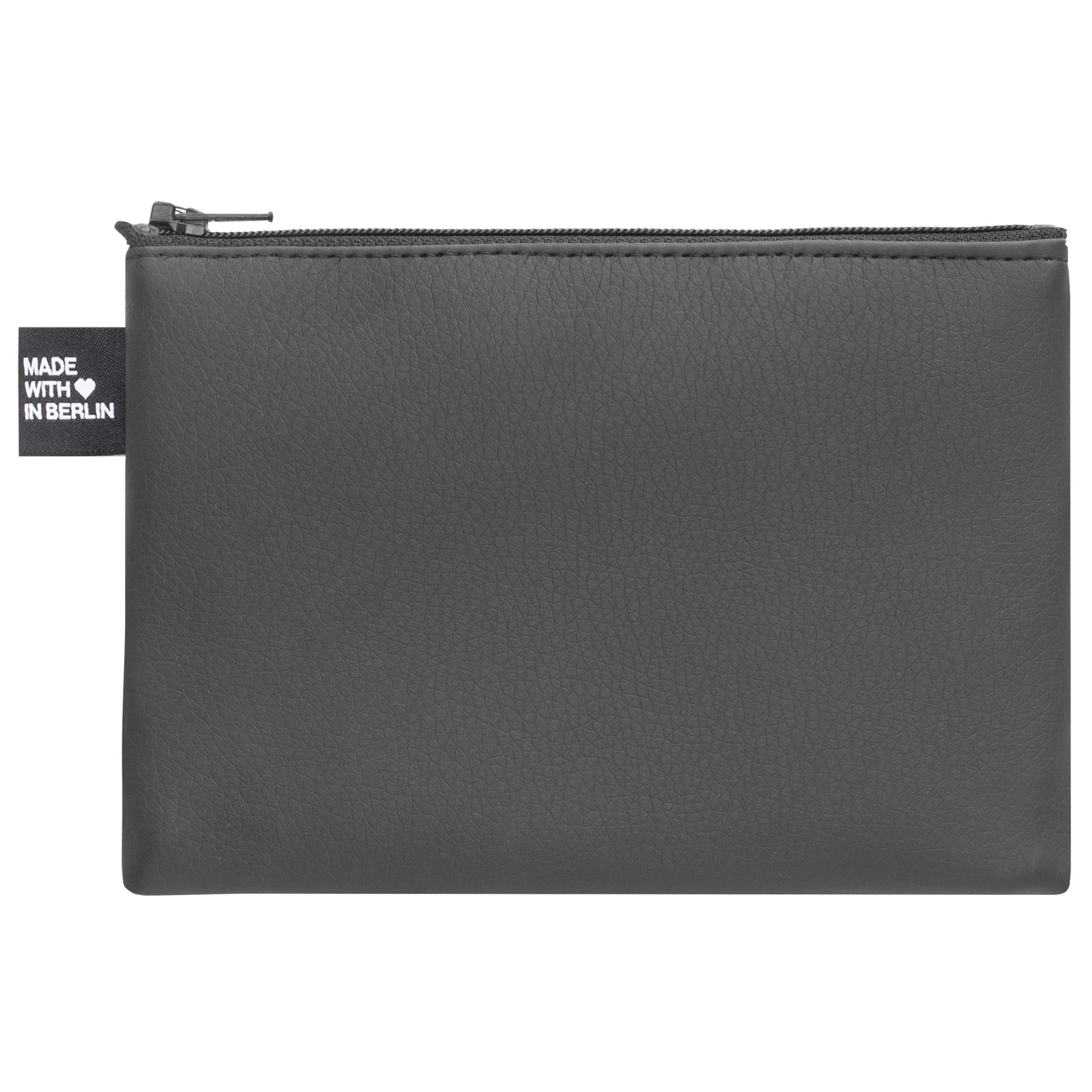 Etui medium, Kunstleder Mattschwarz Rückseite (1) #farbe_mattschwarz