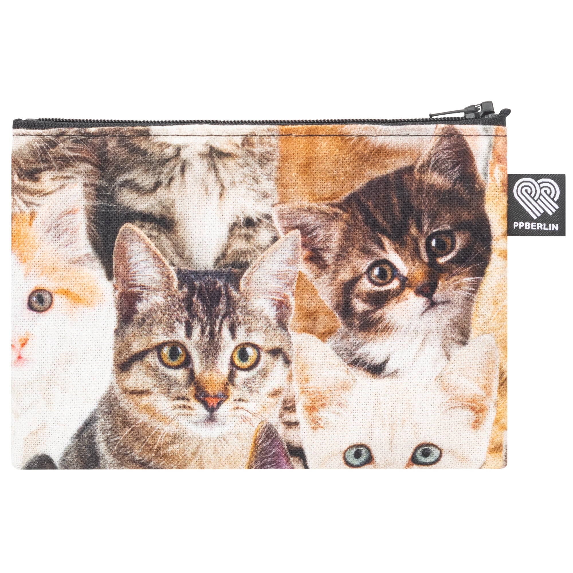 Etui medium, Canvas Stoff Katzen Motiv Vorderseite (0) #motiv_katzen