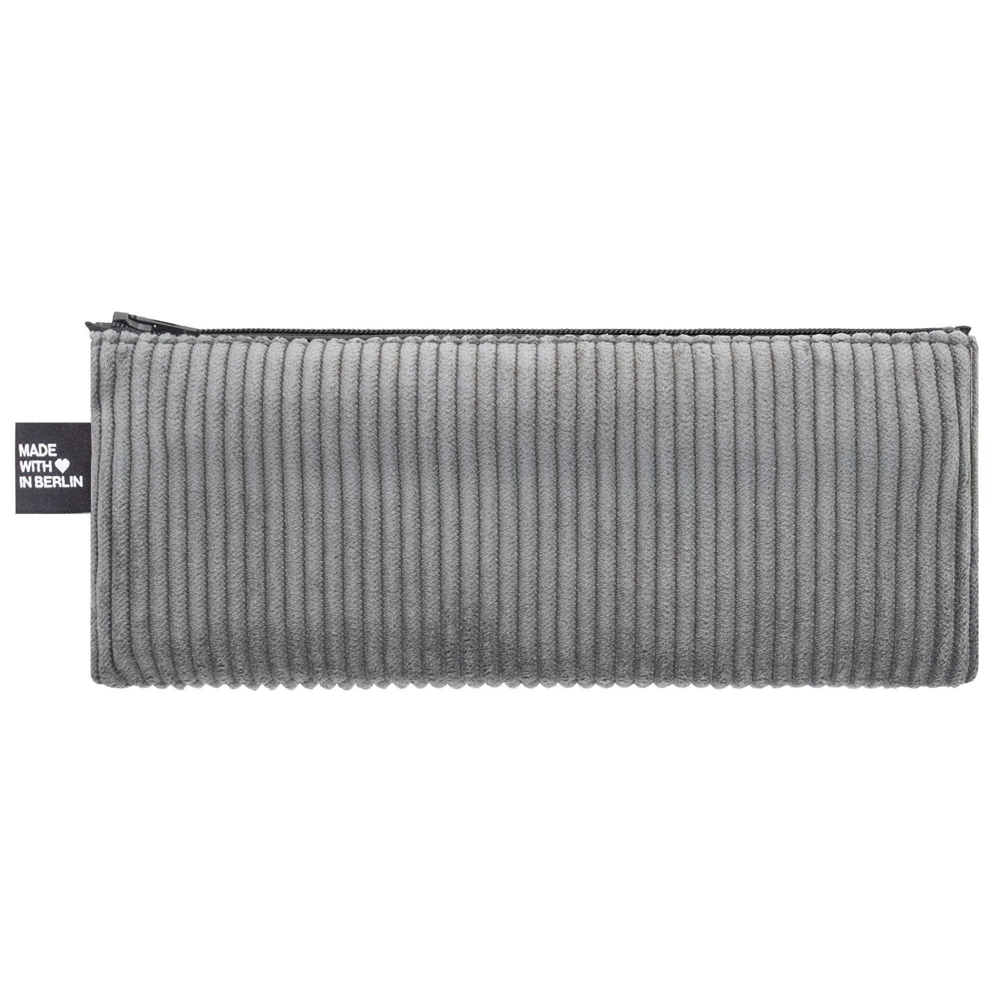 Etui lang, Cord Grau Rückseite (1) #farbe_Grau