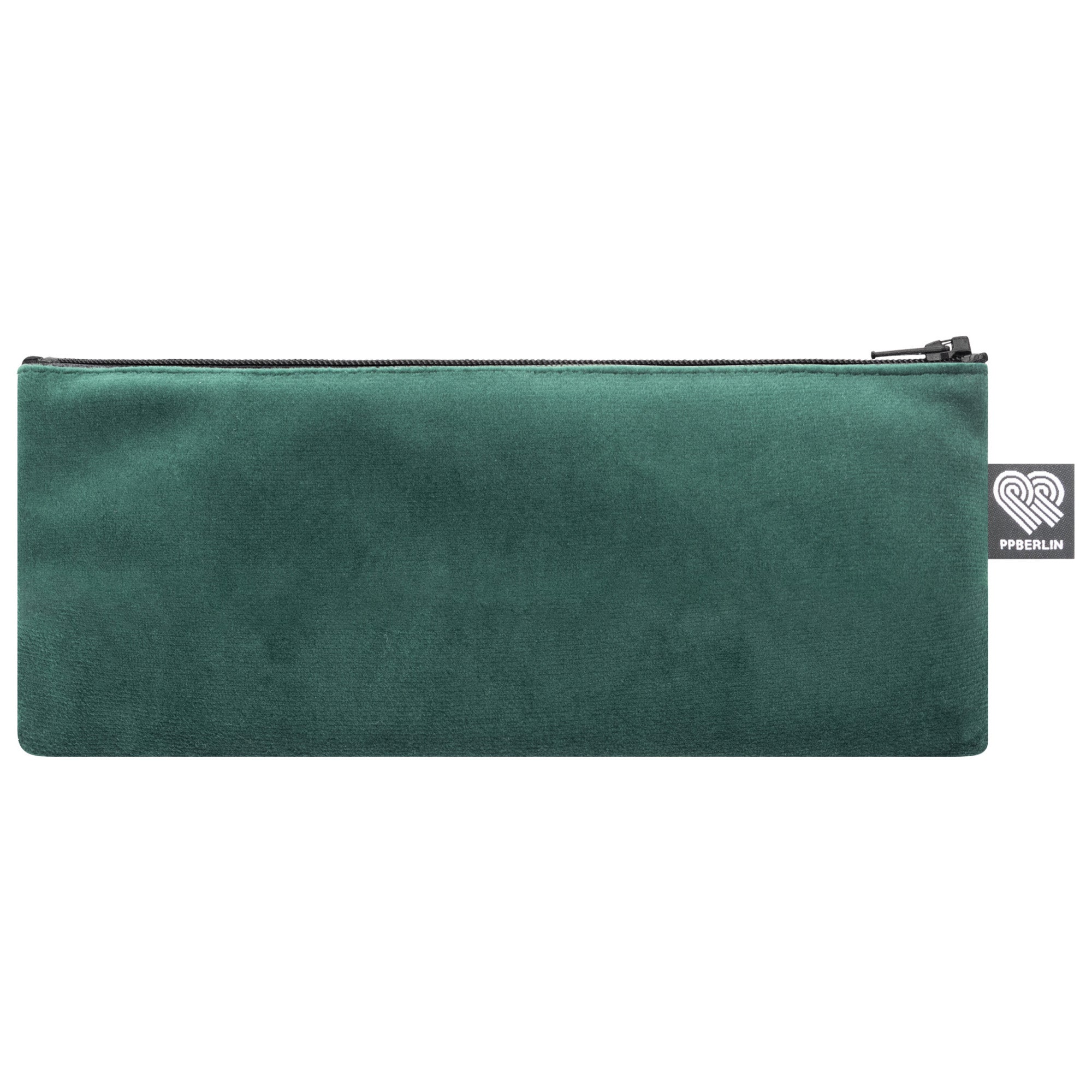 Etui lang, Samt grün Vorderseite (0) #farbe_grün