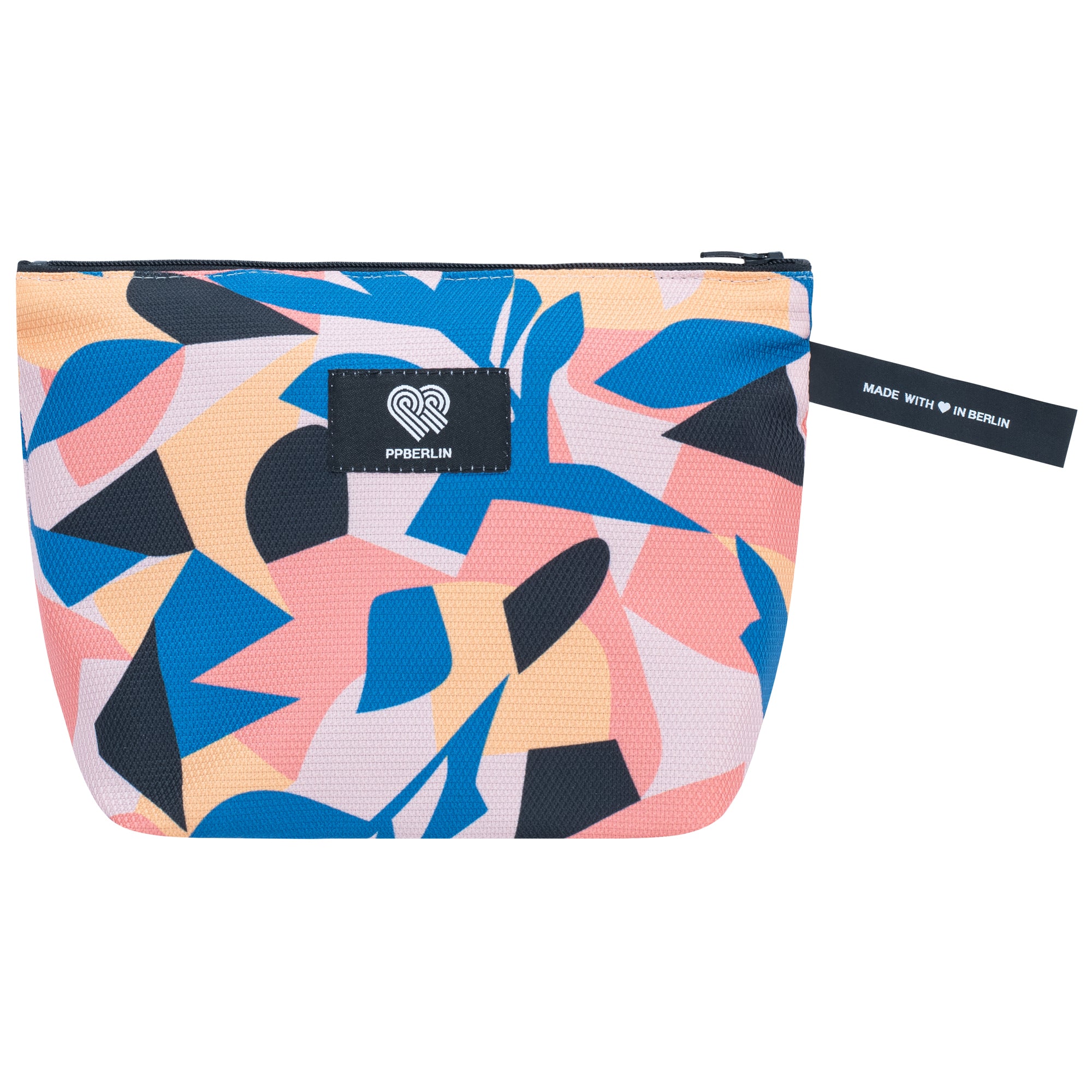 Kulturbeutel Klein Meeresplastik Limited Edition 01 Floral Vorderansicht (0) #größe_klein