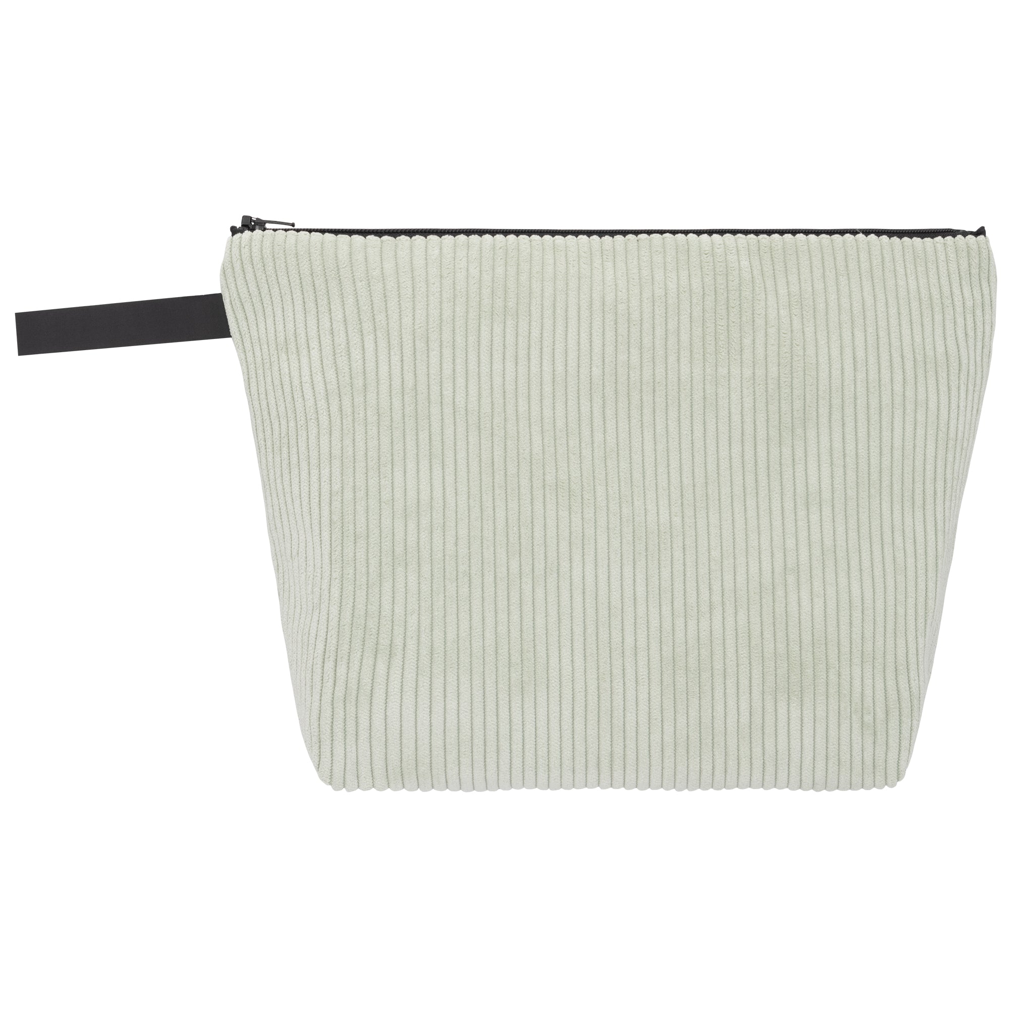 Kulturbeutel Medium aus mintfarbenem Cord (1) #farbe_mint