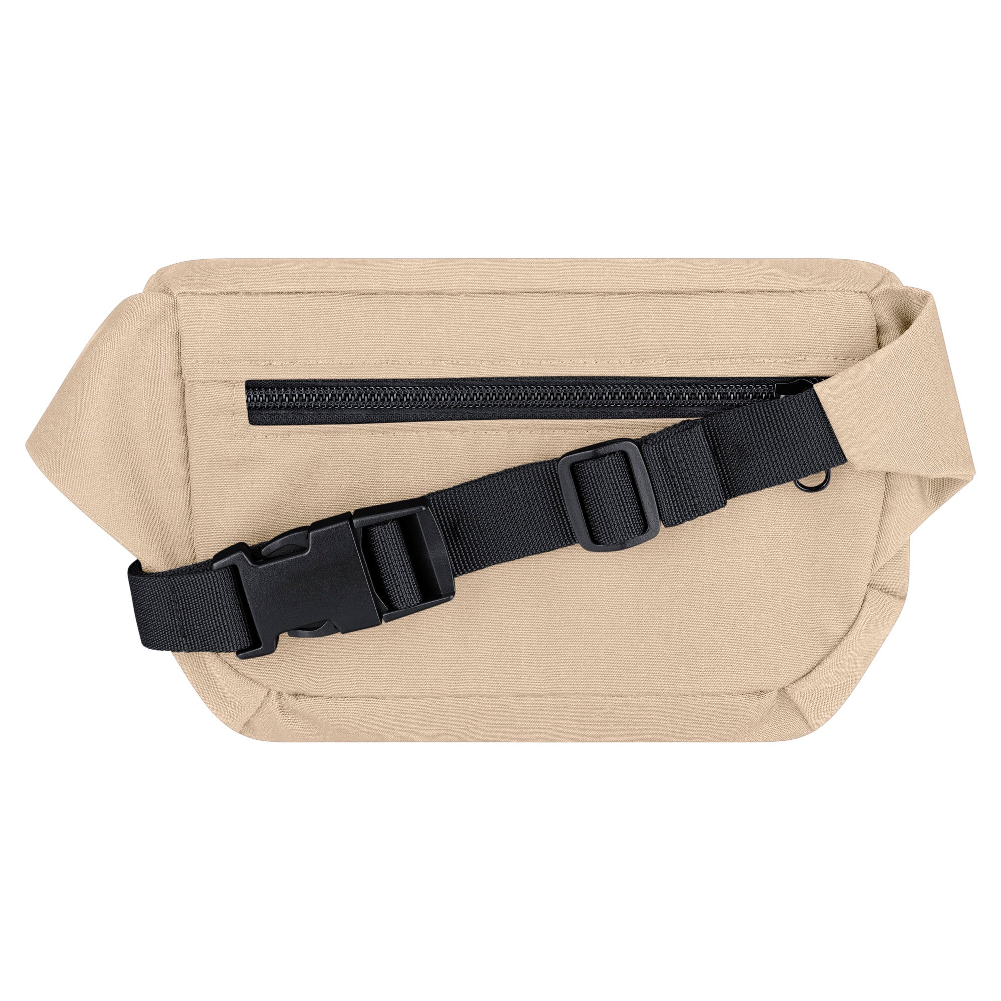 Bauchtasche eckig, Ripstop (1) #farbe_beige