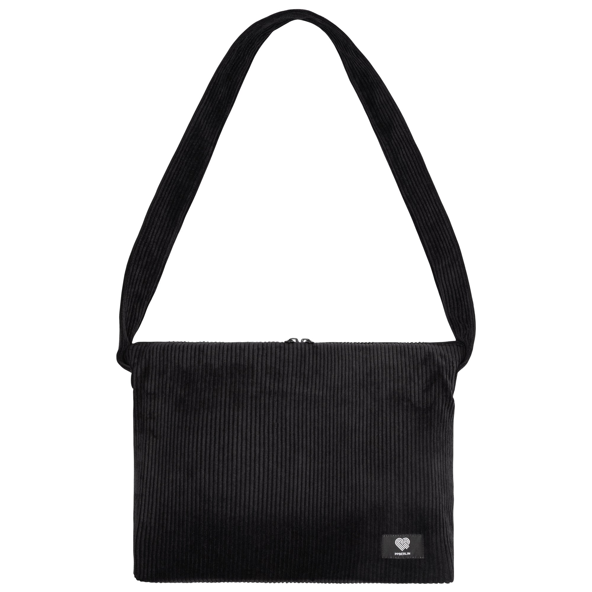 Tragetasche medium Cord Schwarz (0) #farbe_schwarz