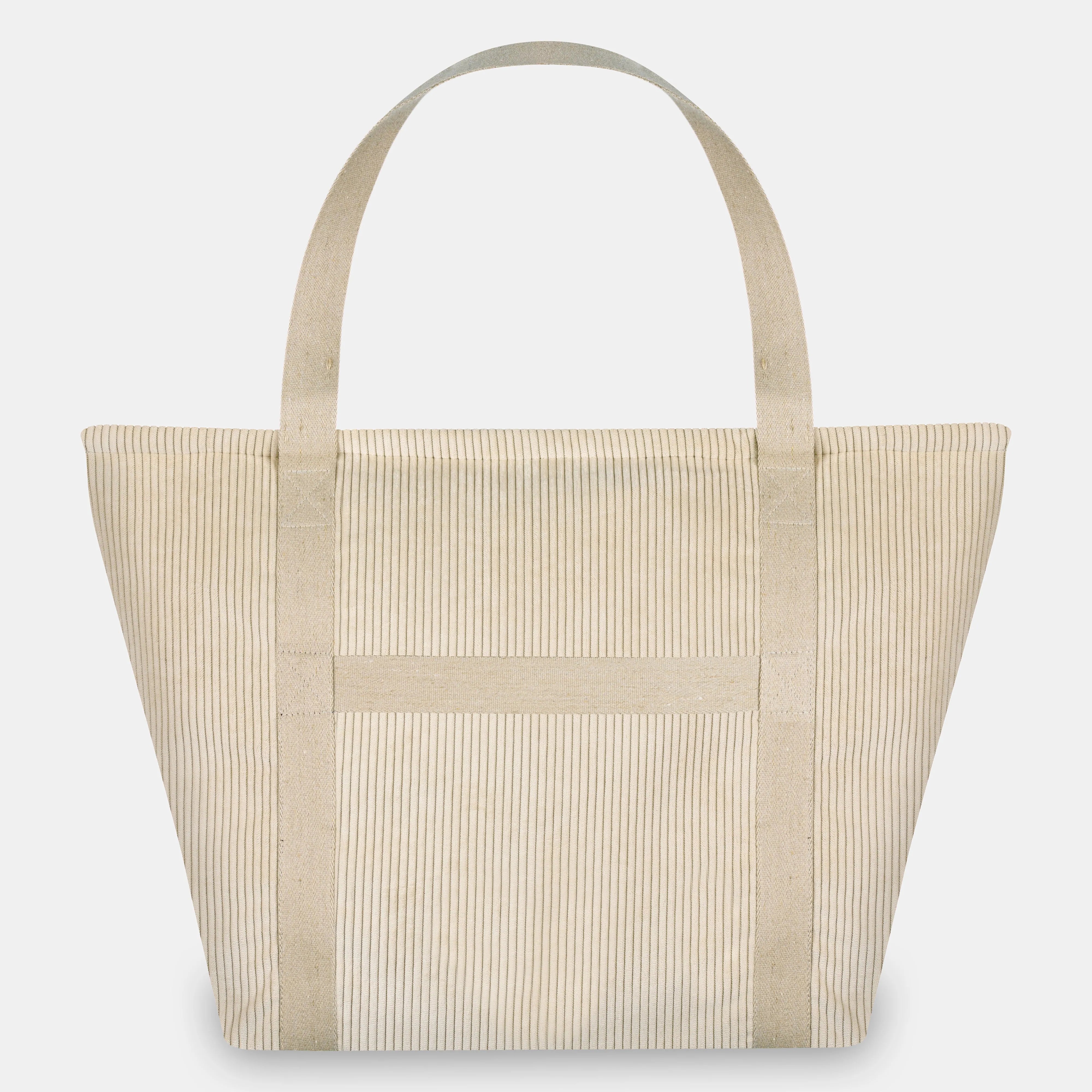 Weekender Medium Cord Beige Rückansicht (1) #farbe_beige