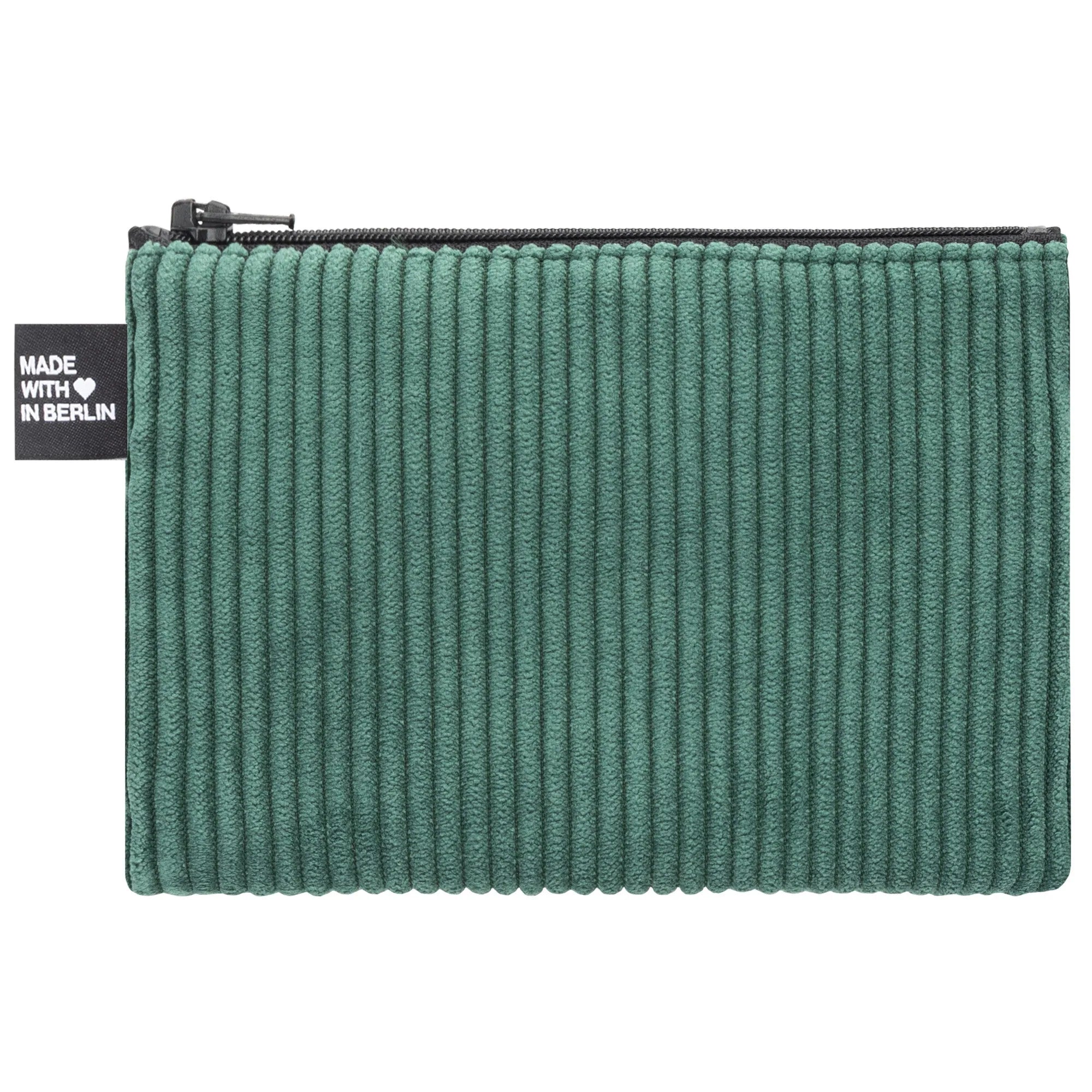 Etui medium, Cord Grün Rückansicht (1) #farbe_Grün