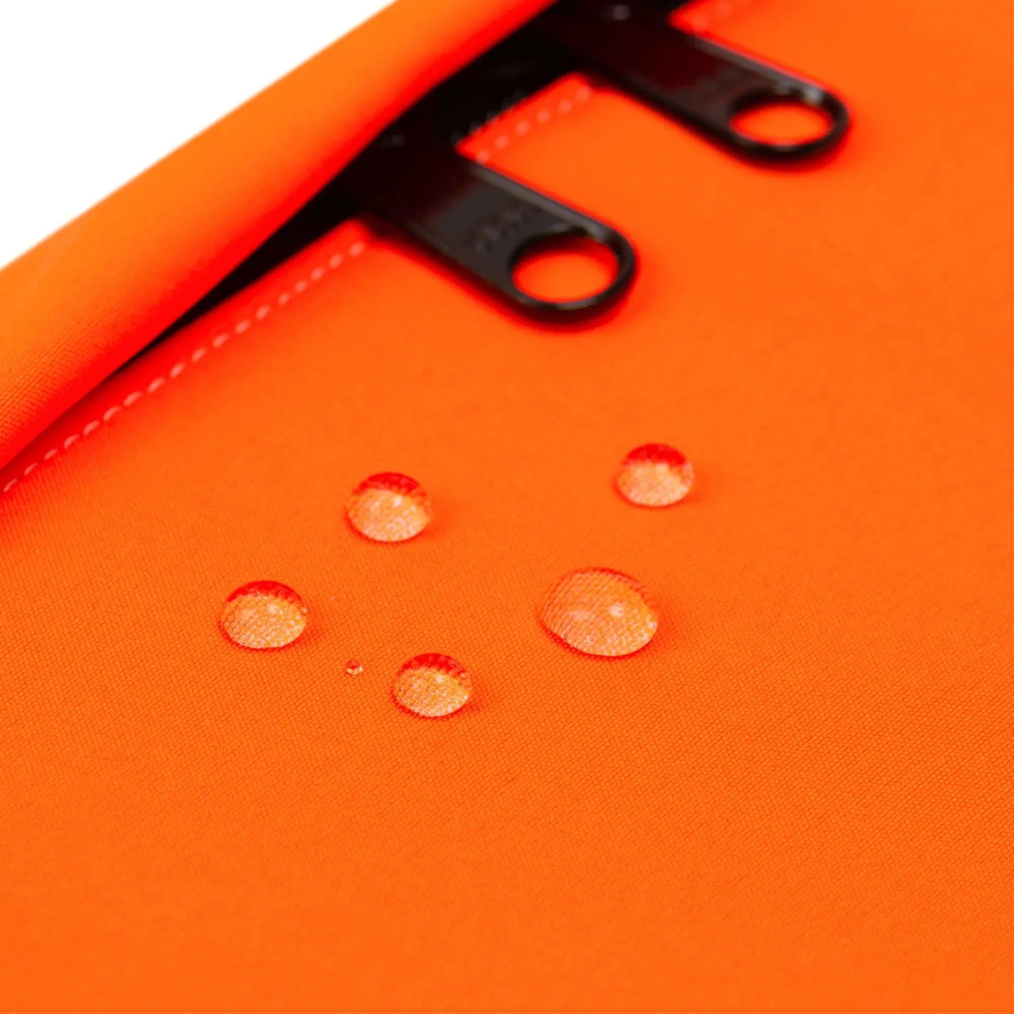 Bauchtasche eckig, Softshell Neonorange Detail2 (1) #farbe_Neonorange