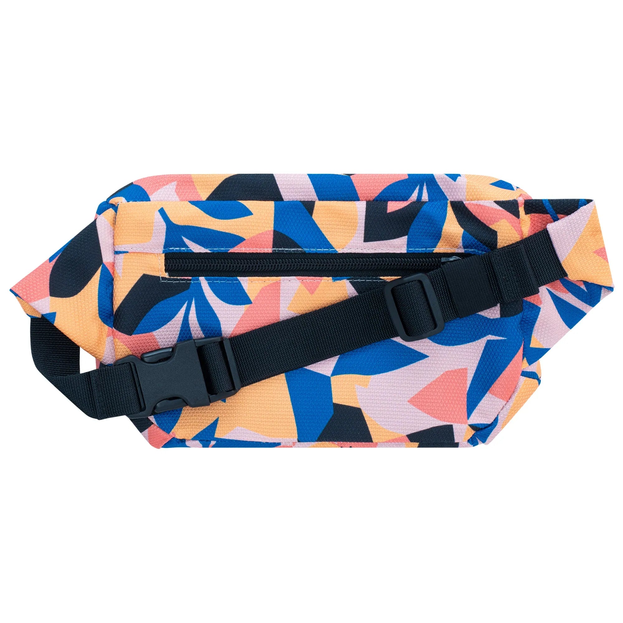 Bauchtasche eckig, Meeresplastik floral (1) #farbe_floral