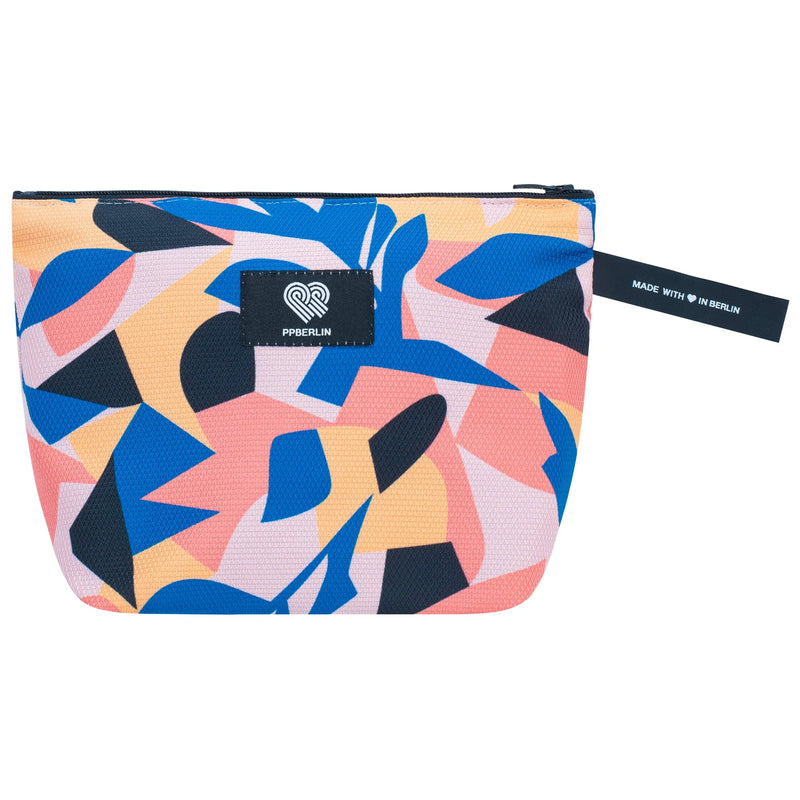 Kulturbeutel Klein Meeresplastik Limited Edition 01 Floral Vorderansicht (0) #größe_klein