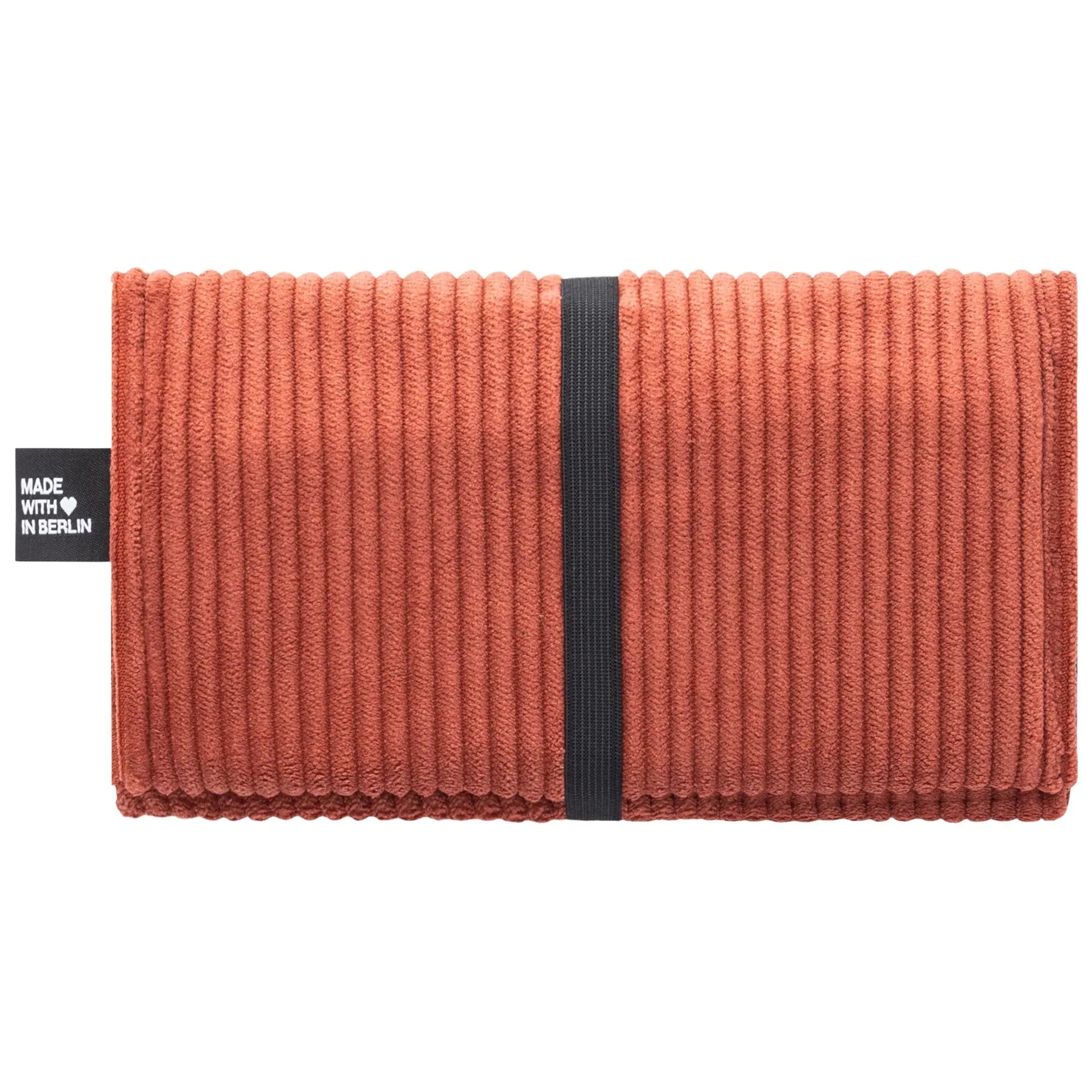 Tabaktasche, Cord Blutorange Rückansicht (1) #farbe_Blutorange