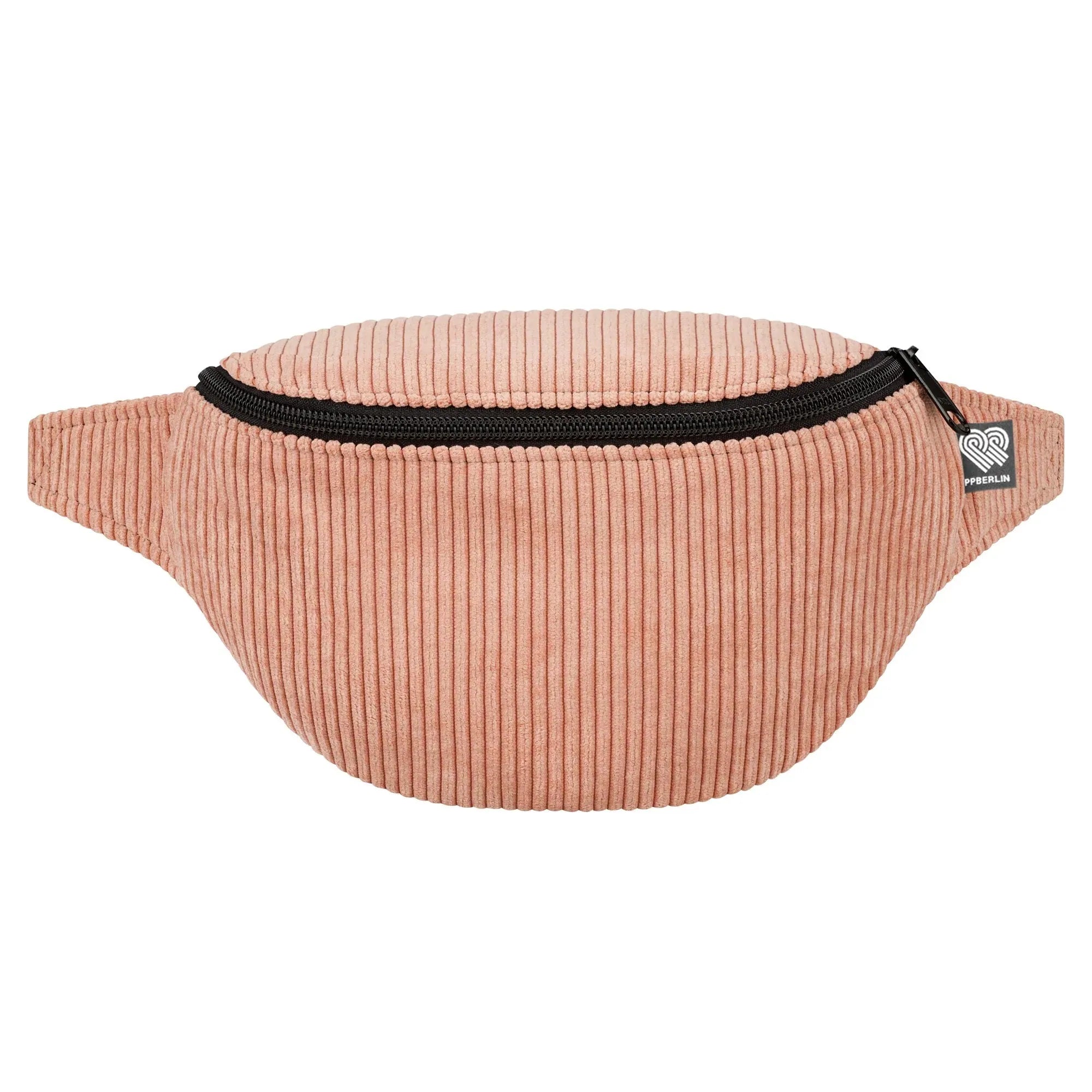Bauchtasche klassisch, Cord Rosa Vorderansicht (0) #farbe_Rosa