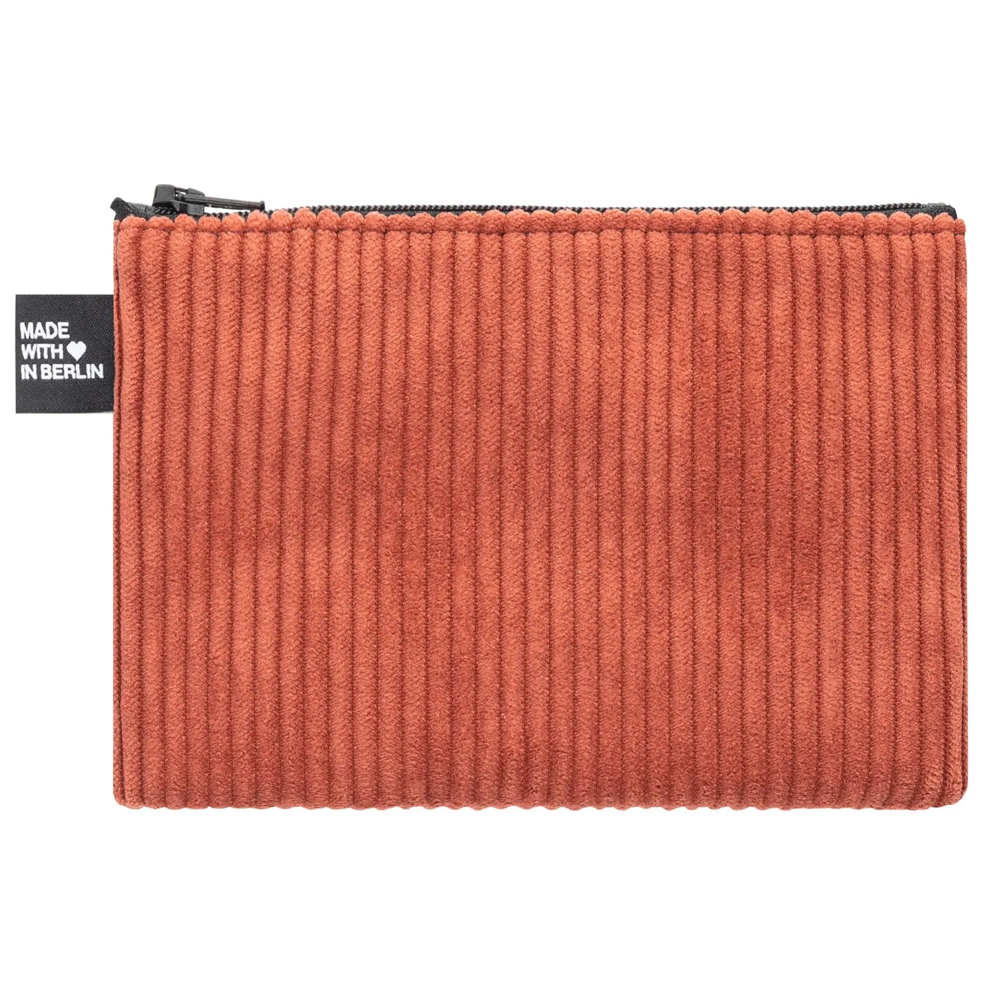 Etui medium, Cord Blutorange Rückansicht (1) #farbe_Blutorange